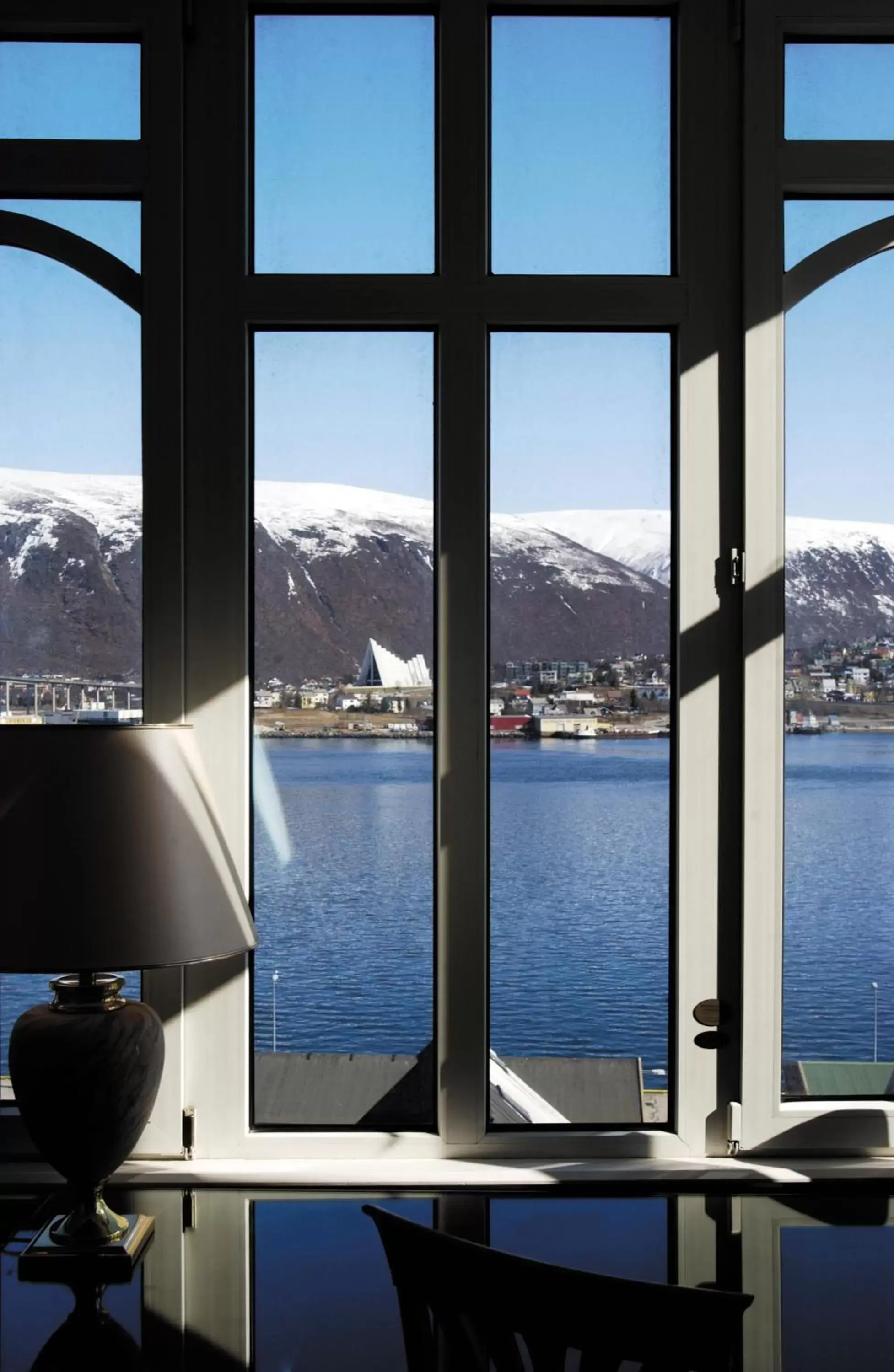 City view, Mountain View in Radisson Blu Hotel Tromsø