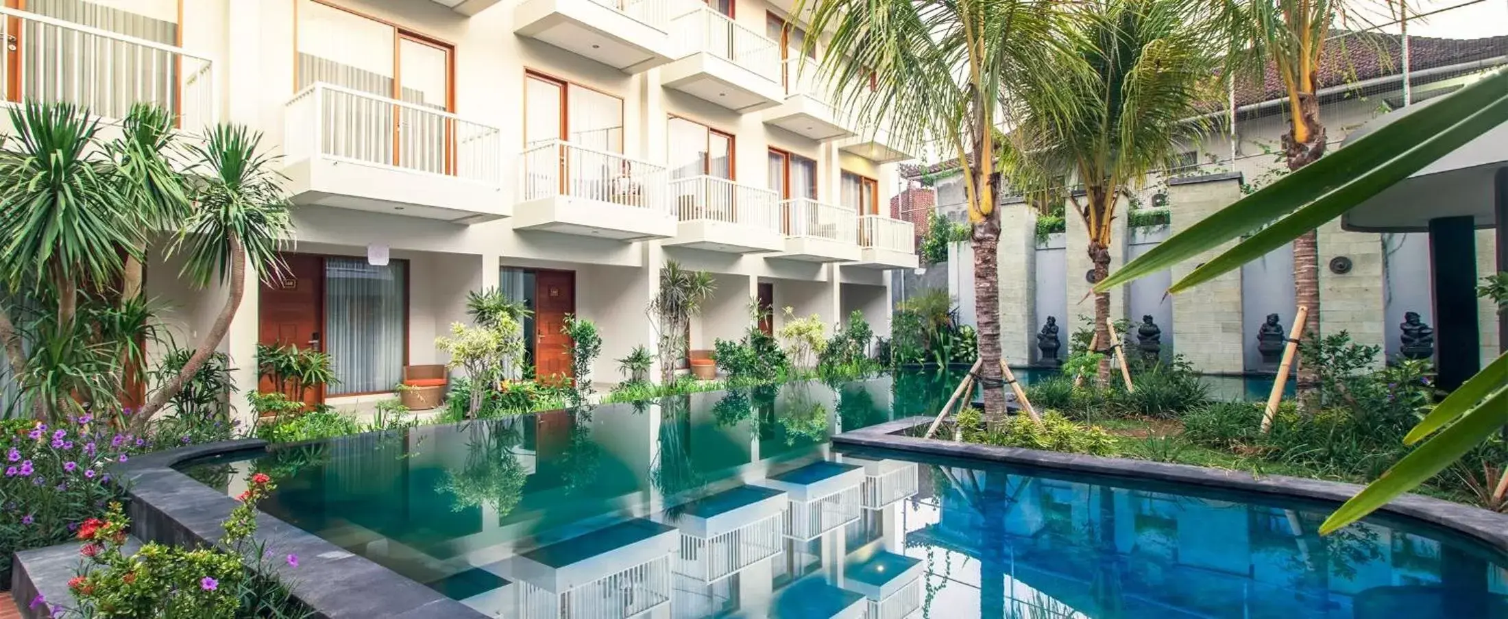 Garden view, Swimming Pool in Abian Harmony Hotel