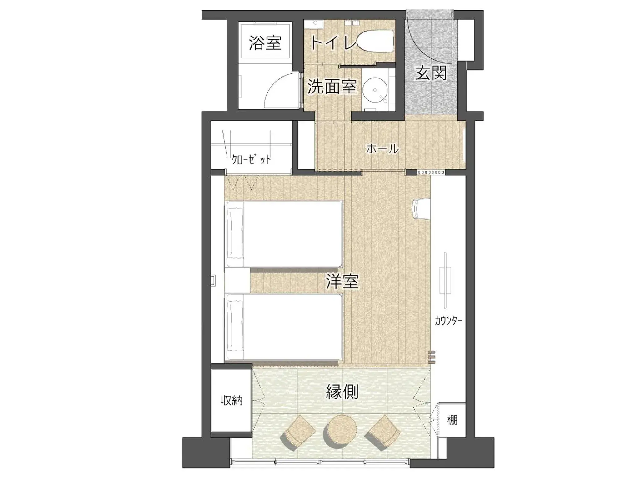 Floor Plan in Jyoseikan