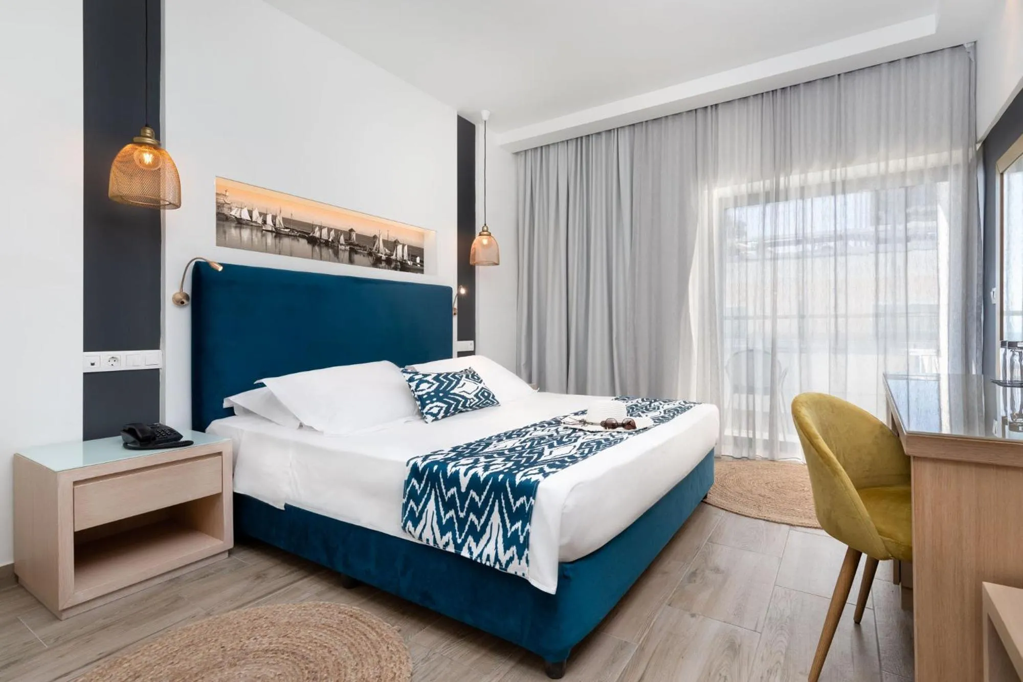 Bedroom, Bed in Mercure Rhodes Alexia Hotel & Spa