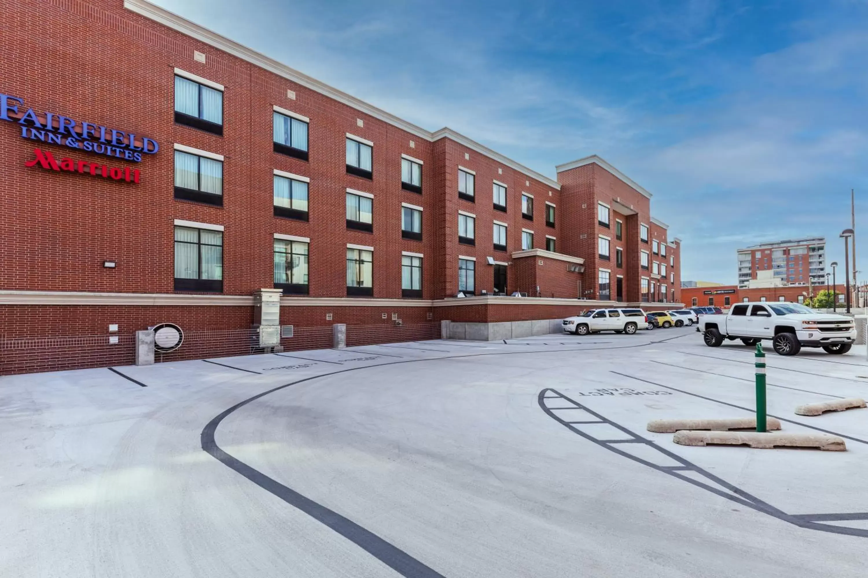 Parking, Property Building in Fairfield Inn & Suites Tulsa Downtown Arts District