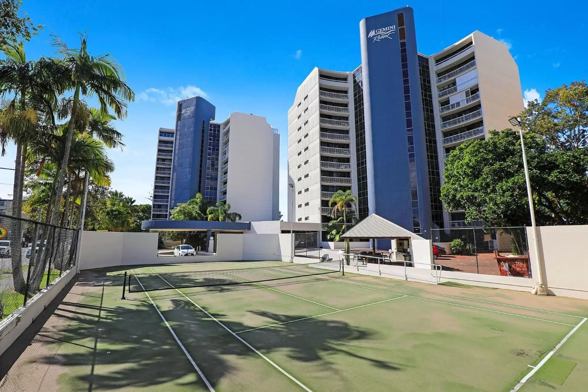 Tennis court, Property Building in Gemini Resort