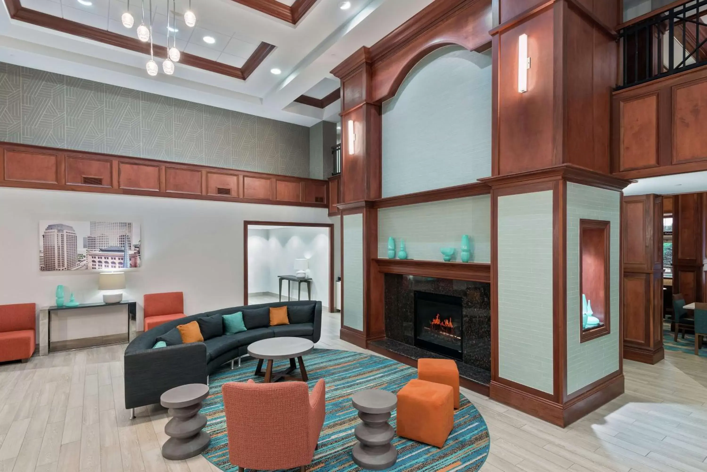 Lobby or reception, Dining Area in Homewood Suites by Hilton Cleveland-Beachwood