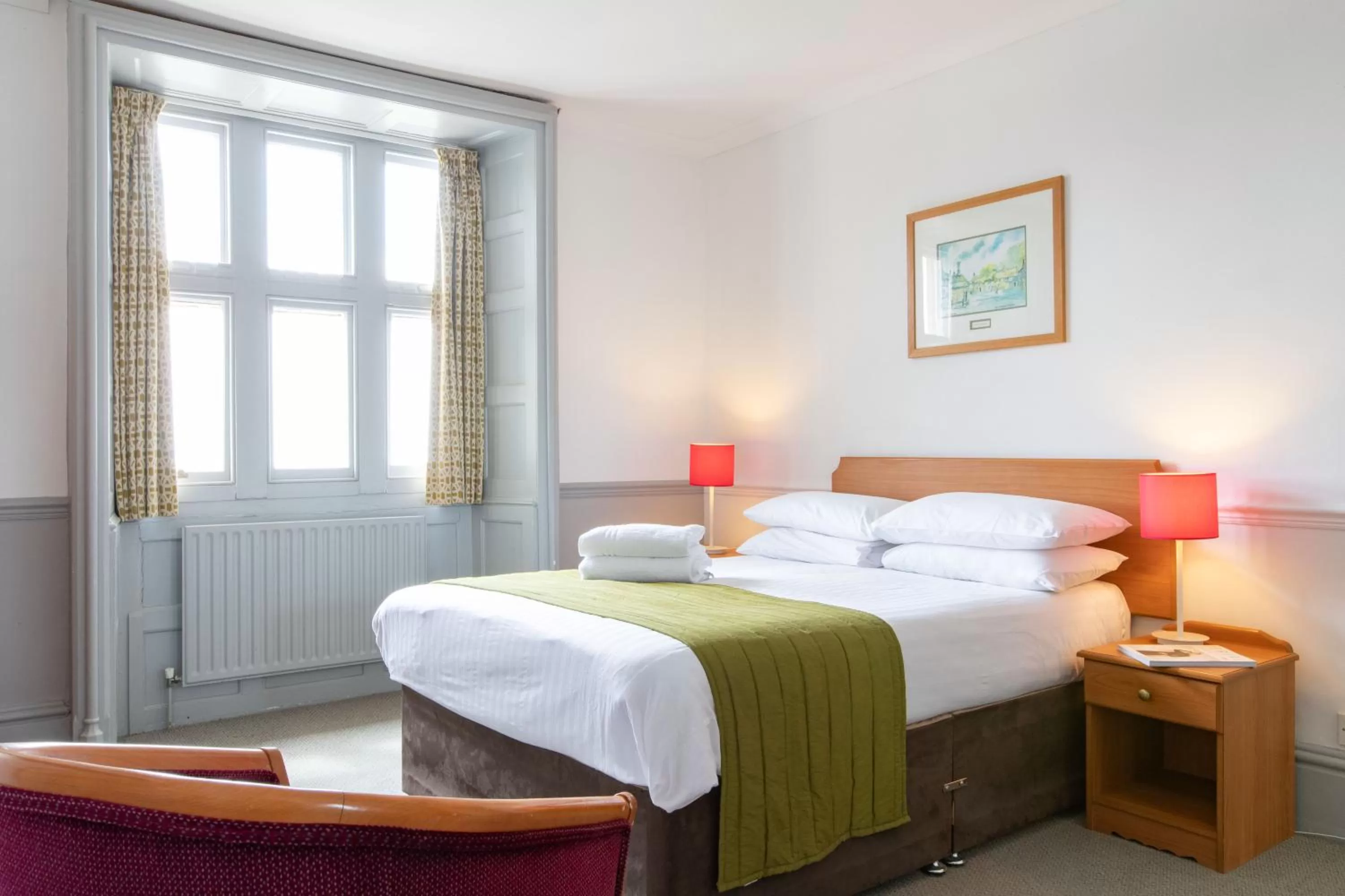 Double Room with Sea View in The Golden Lion Hotel