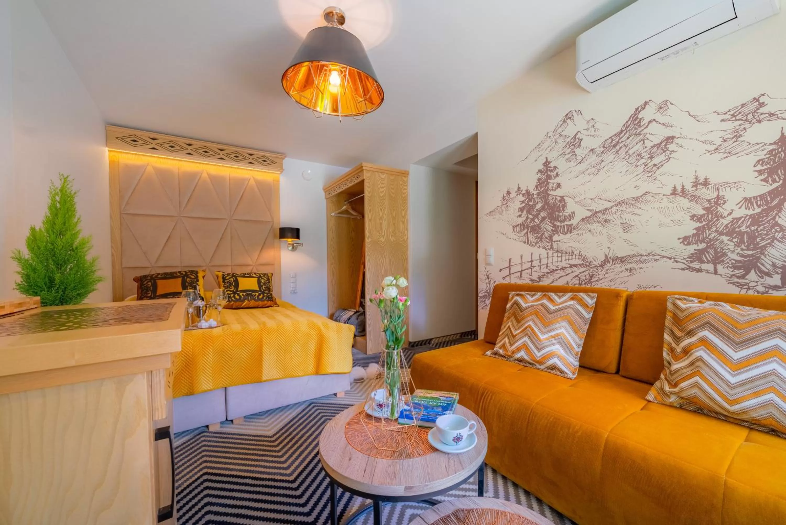 Seating Area in Serce Tatr Residence Zakopane - blisko Krupówek