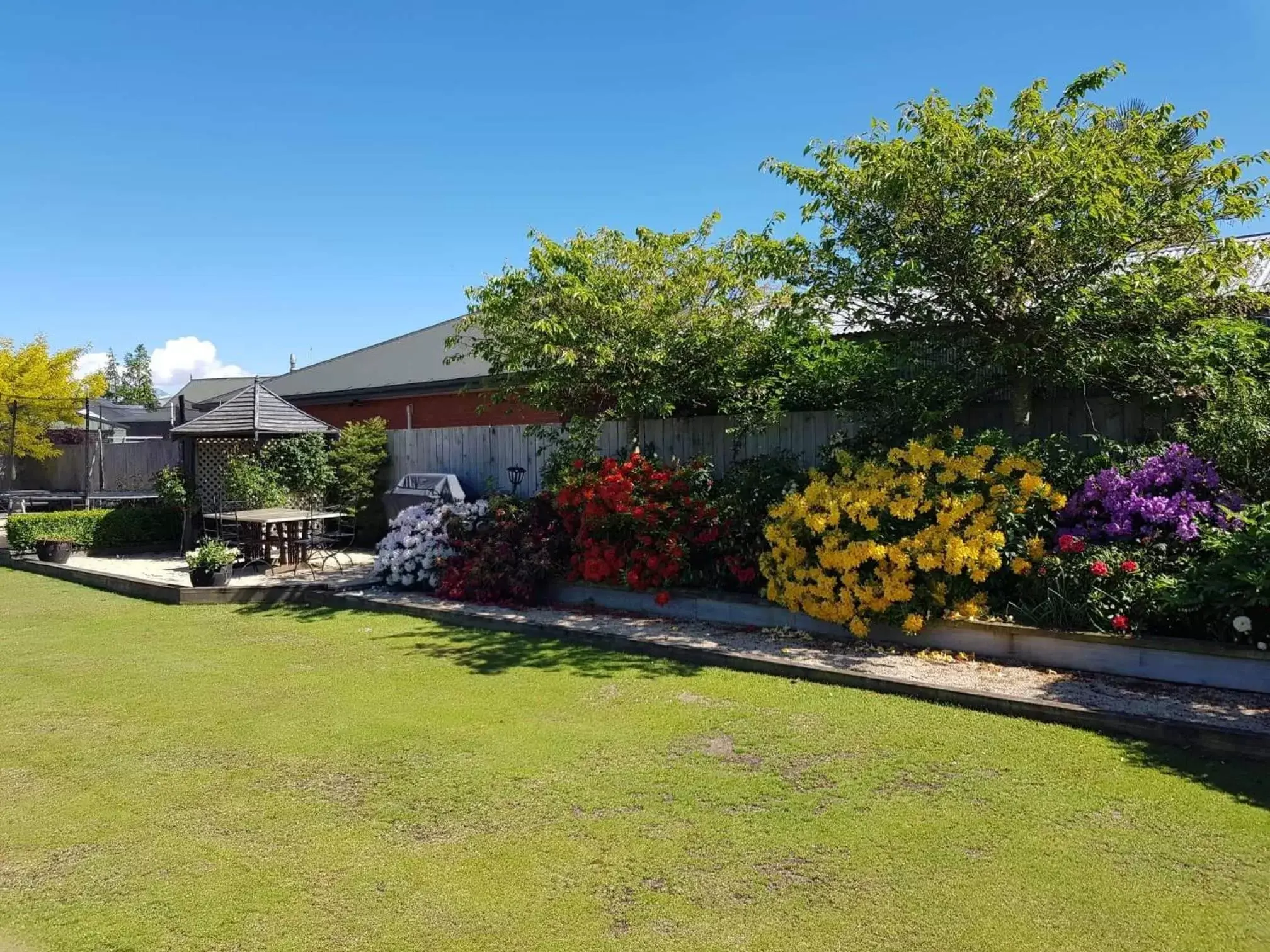 Garden in Mount Hutt Motels