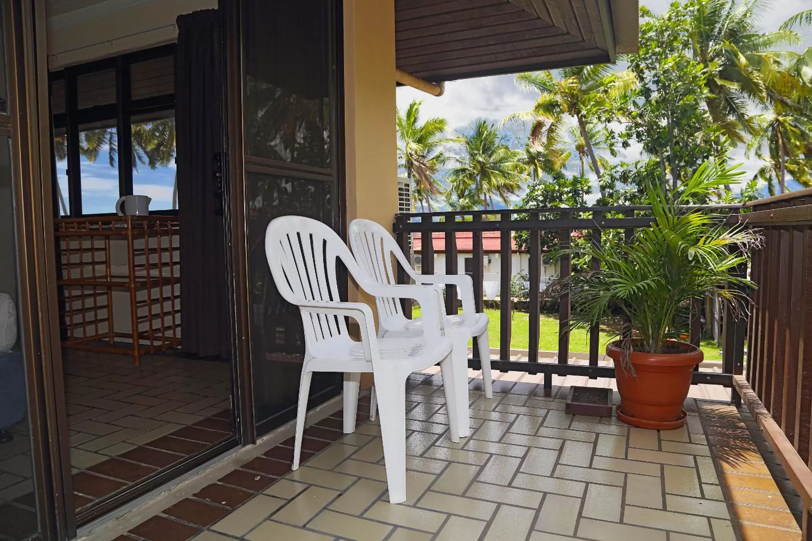 Balcony/Terrace in Aquarius On The Beach