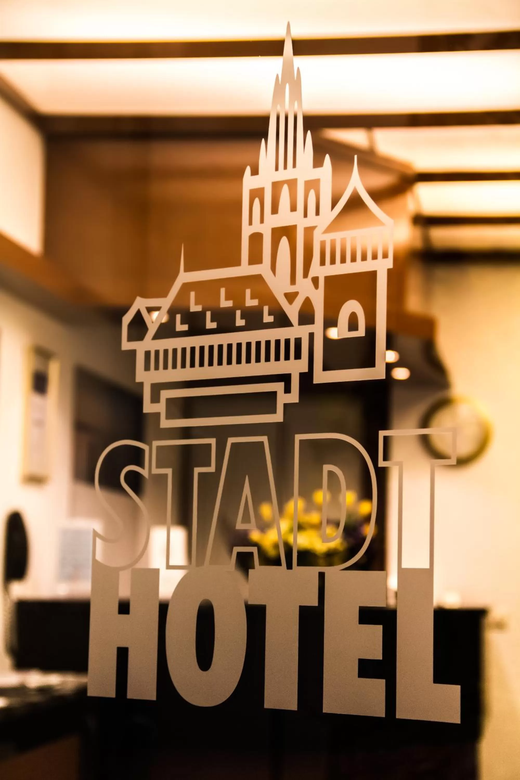 Decorative detail in Stadthotel