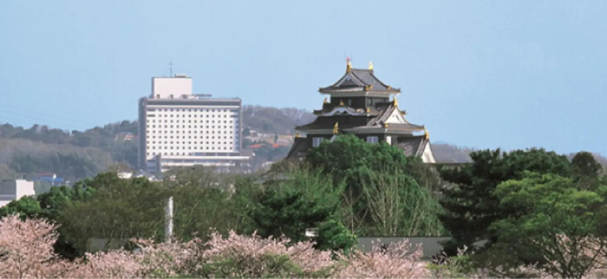 Nearby landmark, Property Building in Okayama International Hotel