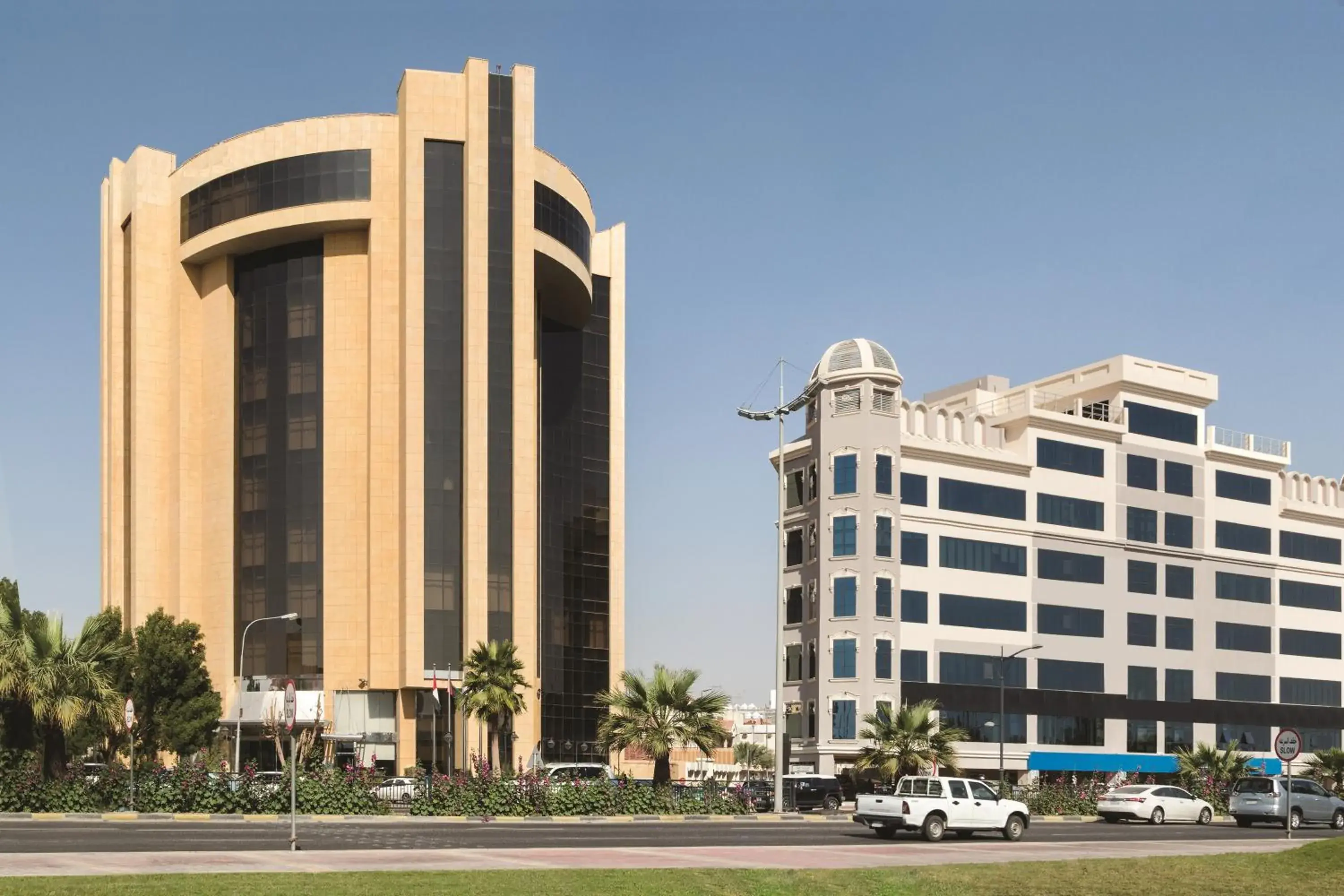 Property building in Eastyard Khobar Hotel - Formerly Ramada by Wyndham Khobar Property building in Eastyard Khobar Hotel - Formerly Ramada by Wyndham Khobar