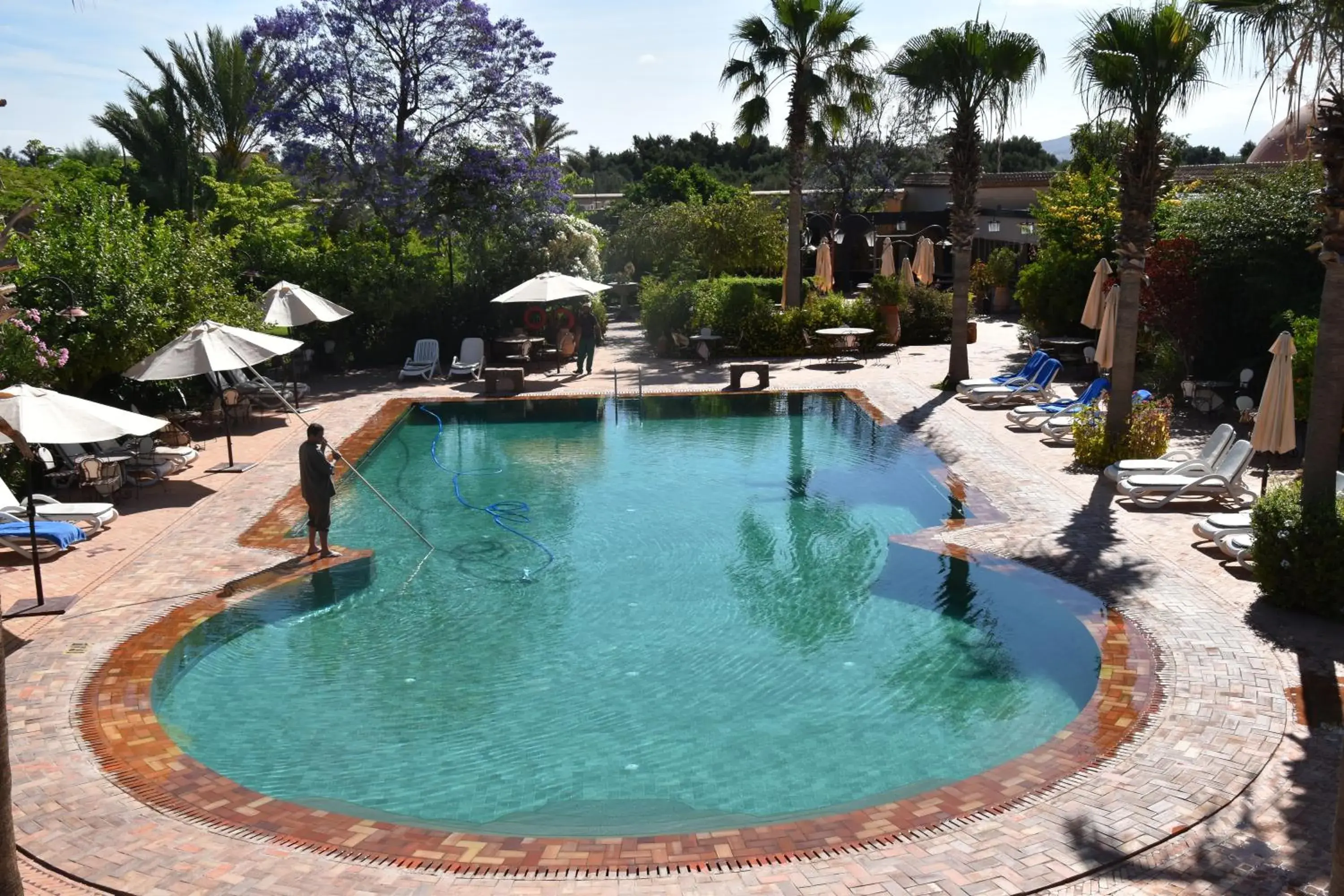 Swimming Pool in Hotel Dar Zitoune Taroudant