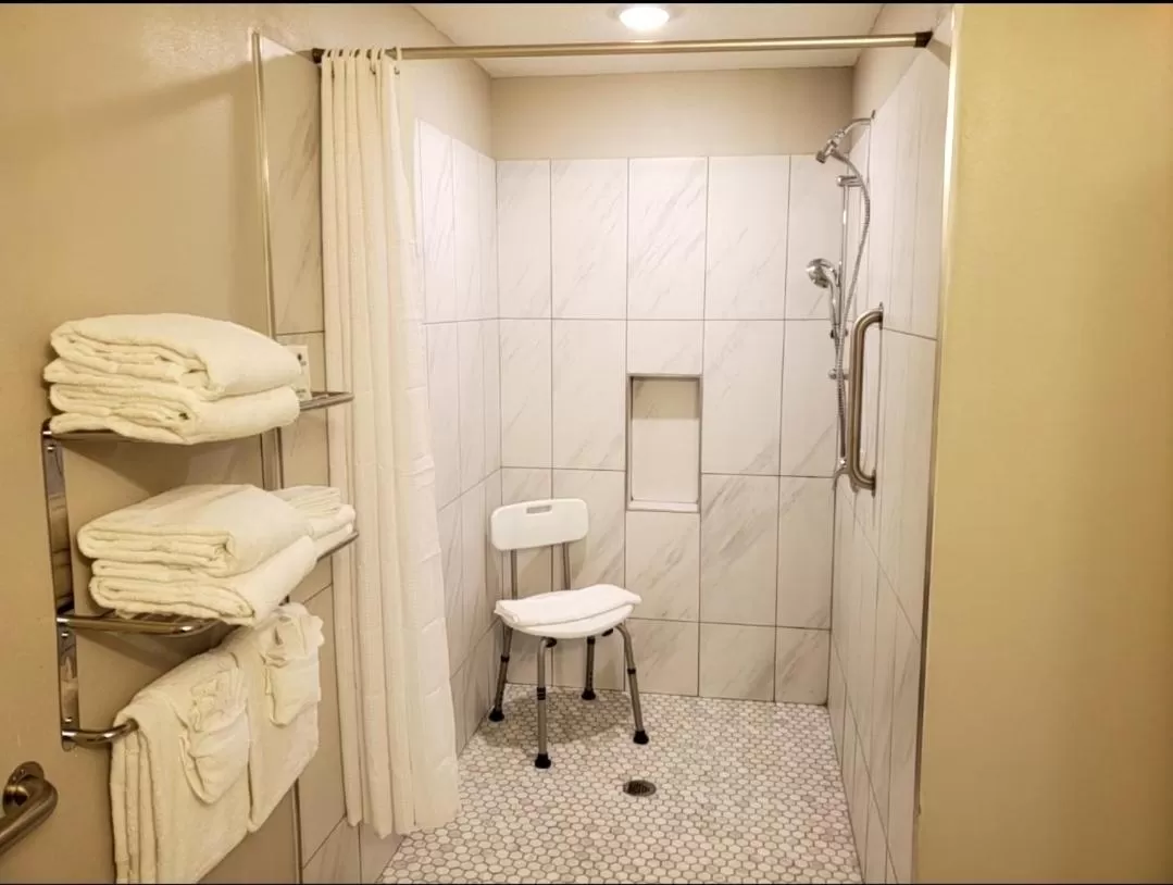 Bathroom in John's Pass Hotel - Fully Remote Check In