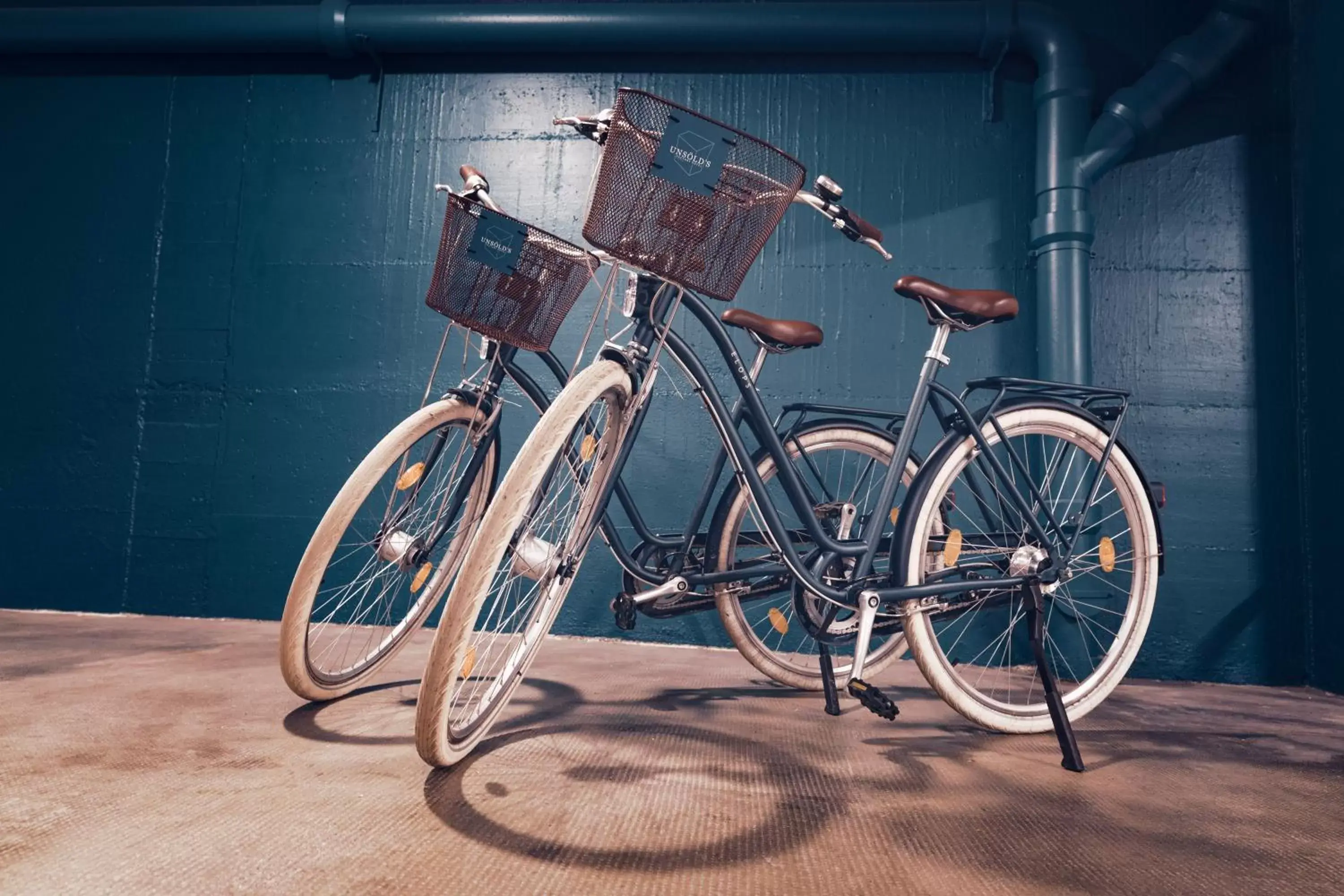 Cycling, Biking in Unsöld's Factory Hotel