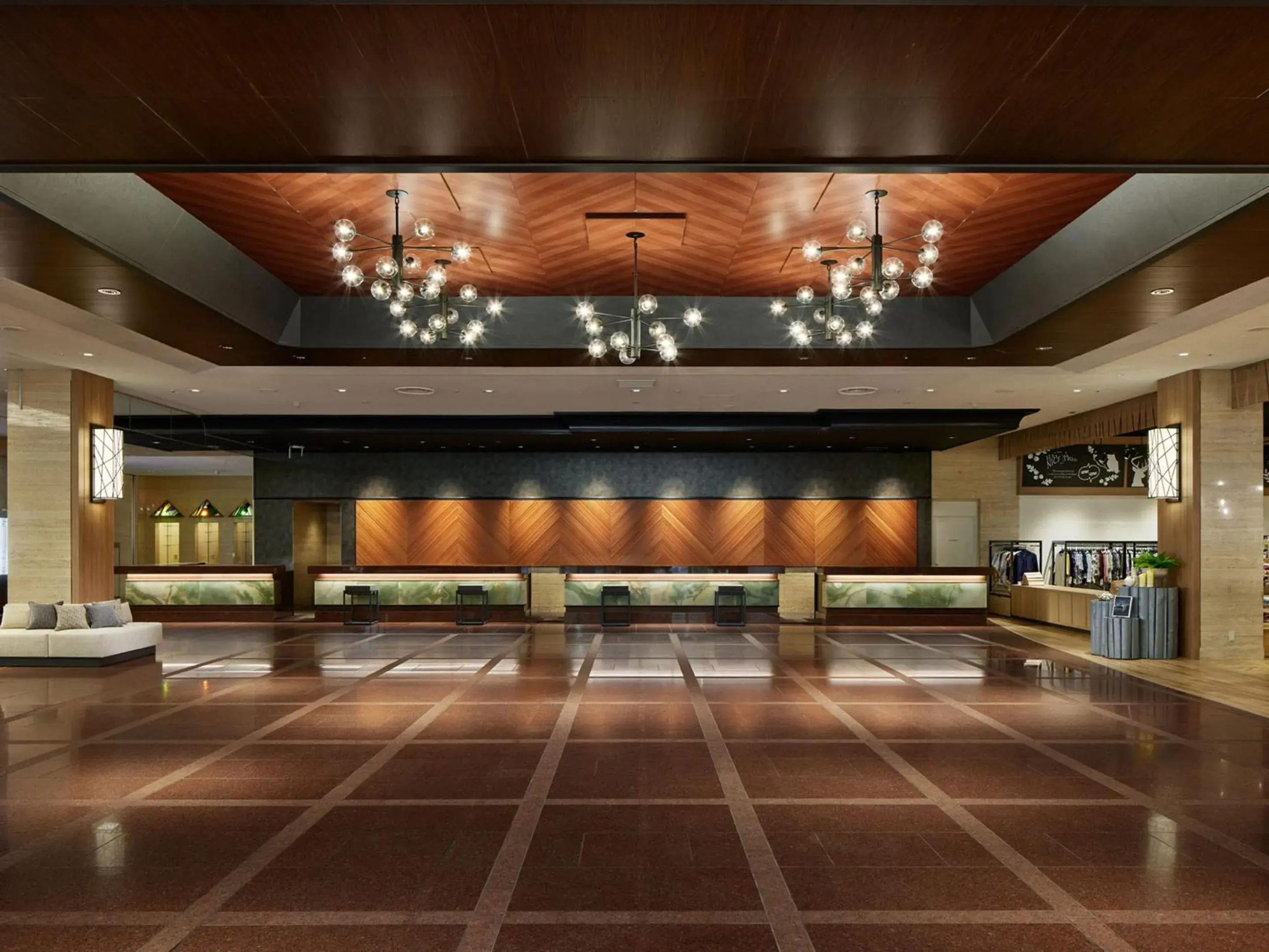 Lobby or reception, Lobby/Reception in Jozankei View Hotel