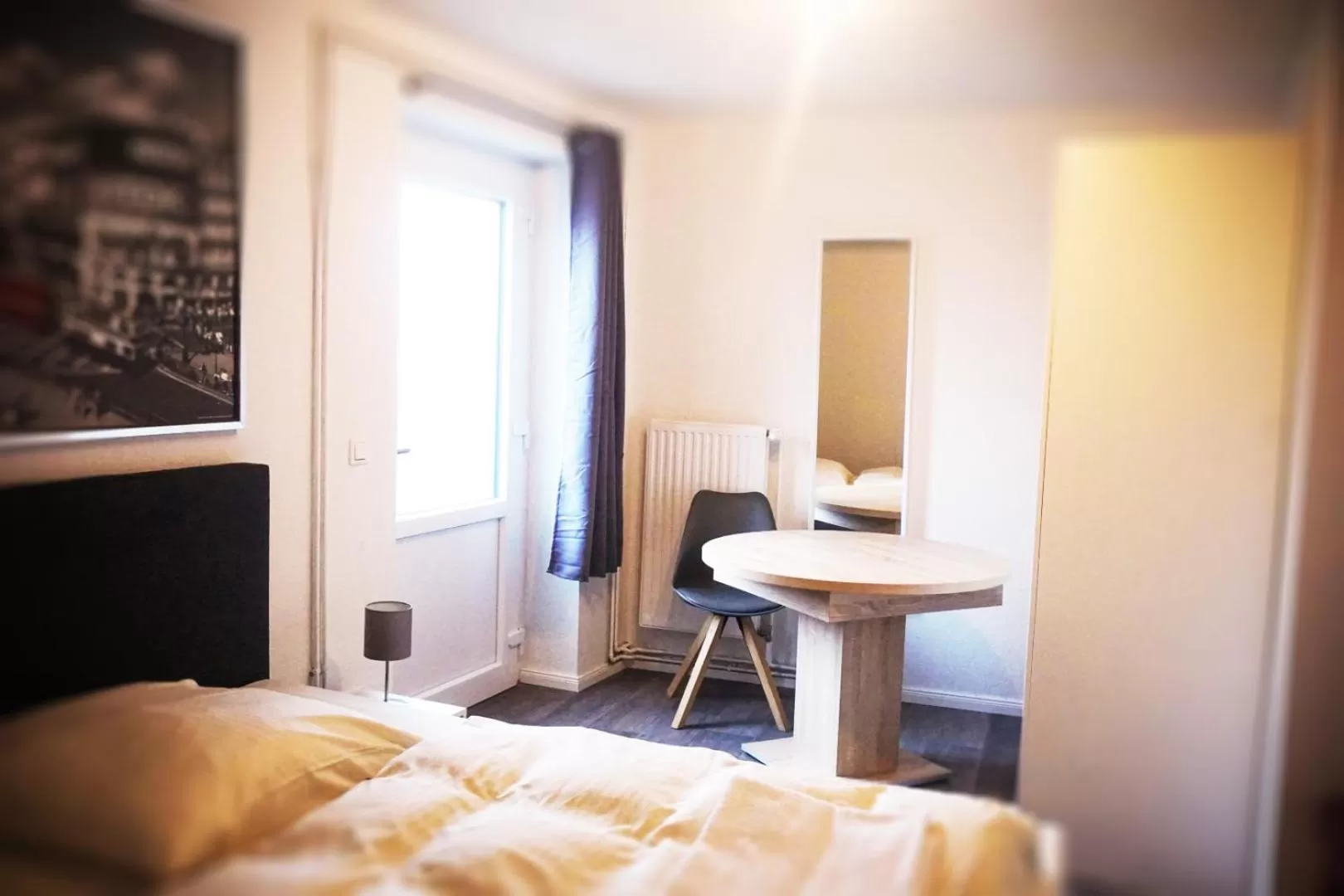 Bed in Ellada Restaurant & Hotel