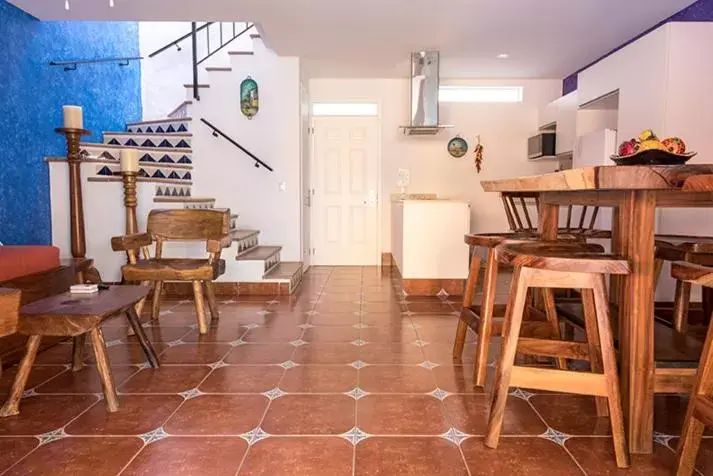 Living room in El Pueblito de Sayulita