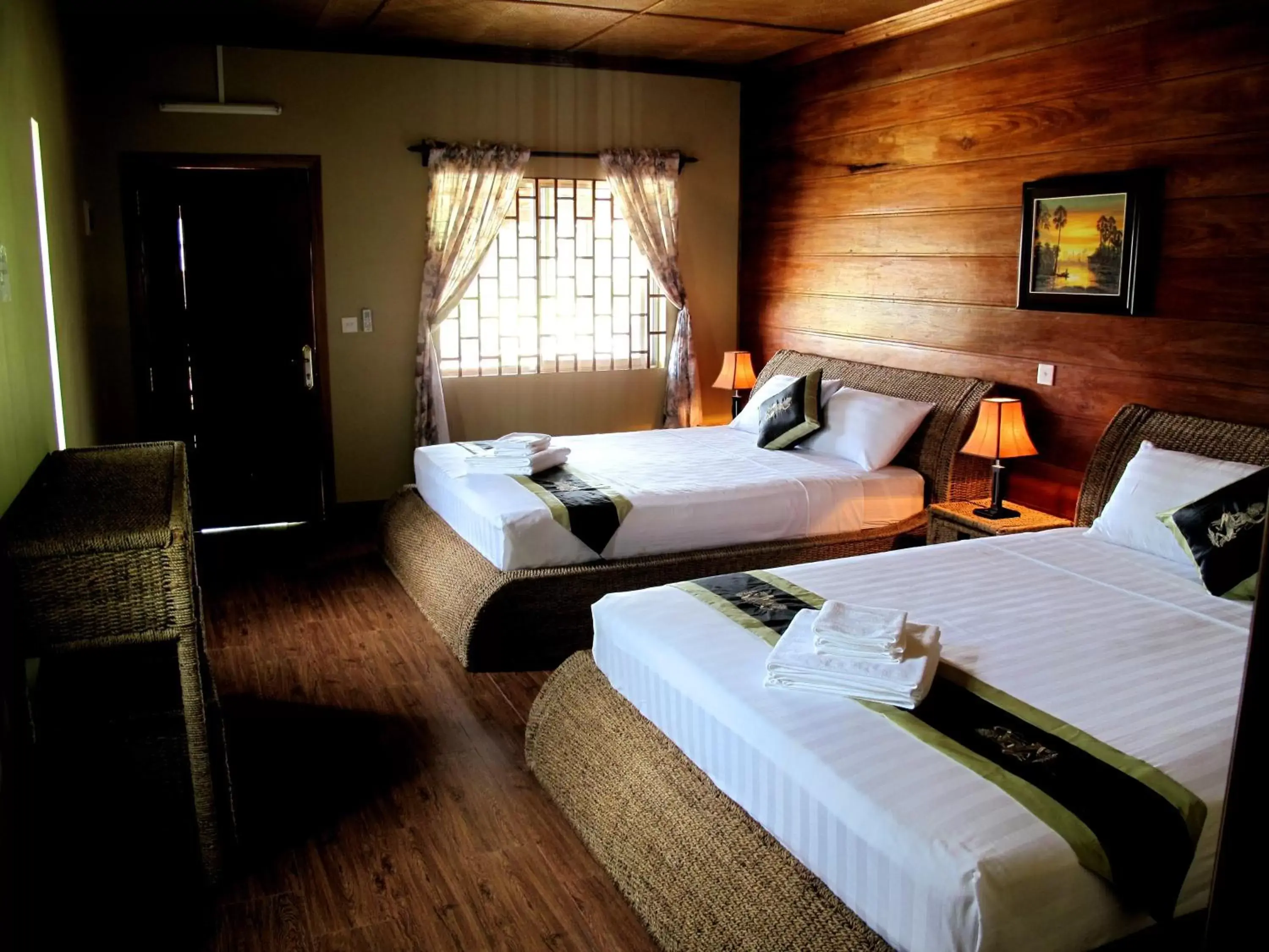 Bed in Atmaland Resort