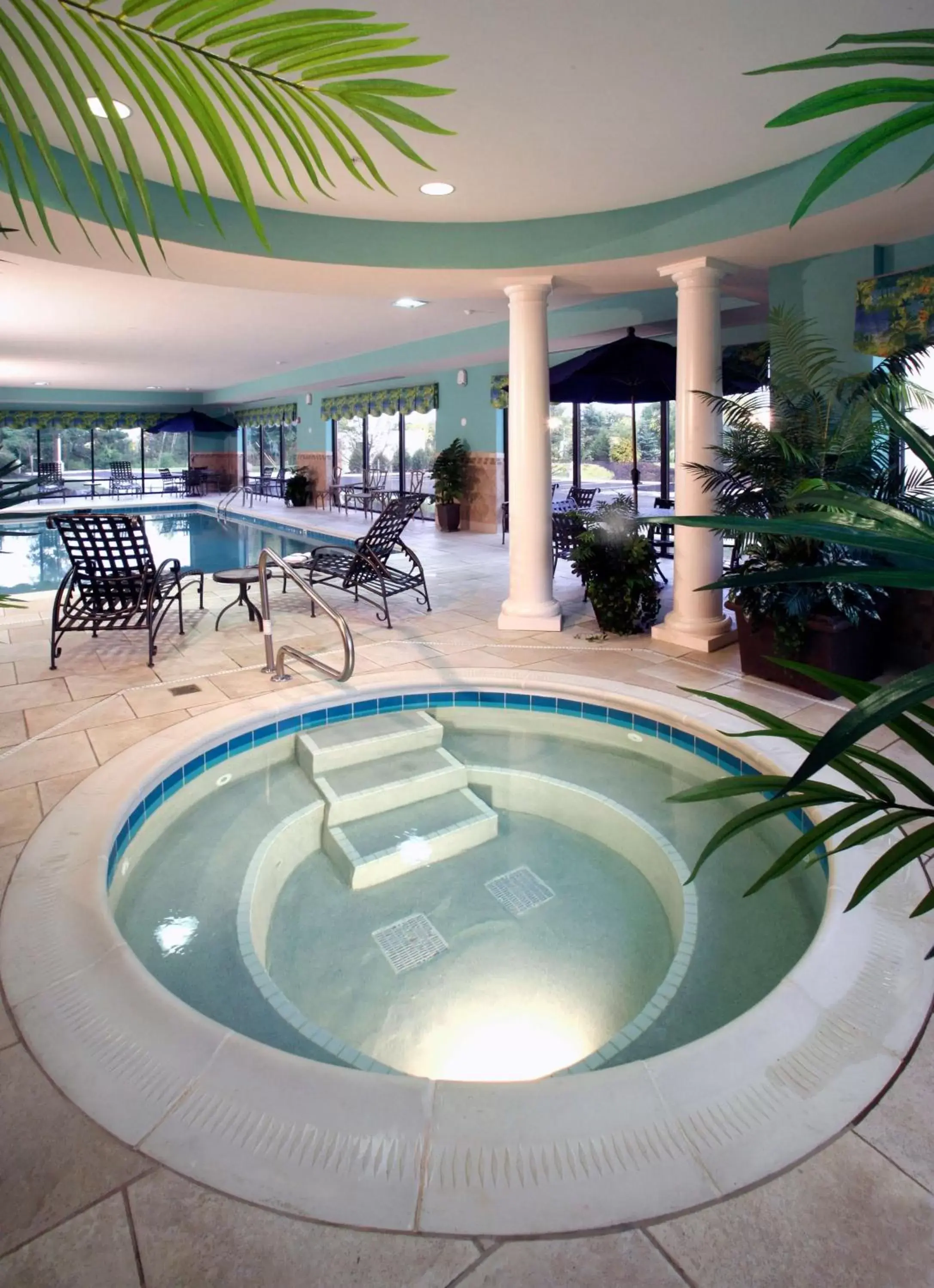 Hot Tub, Swimming Pool in Hampton Inn & Suites Columbus Polaris