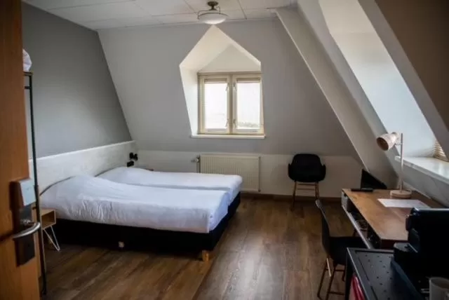 Bed in Restaurant & Hotel Monopole Harderwijk