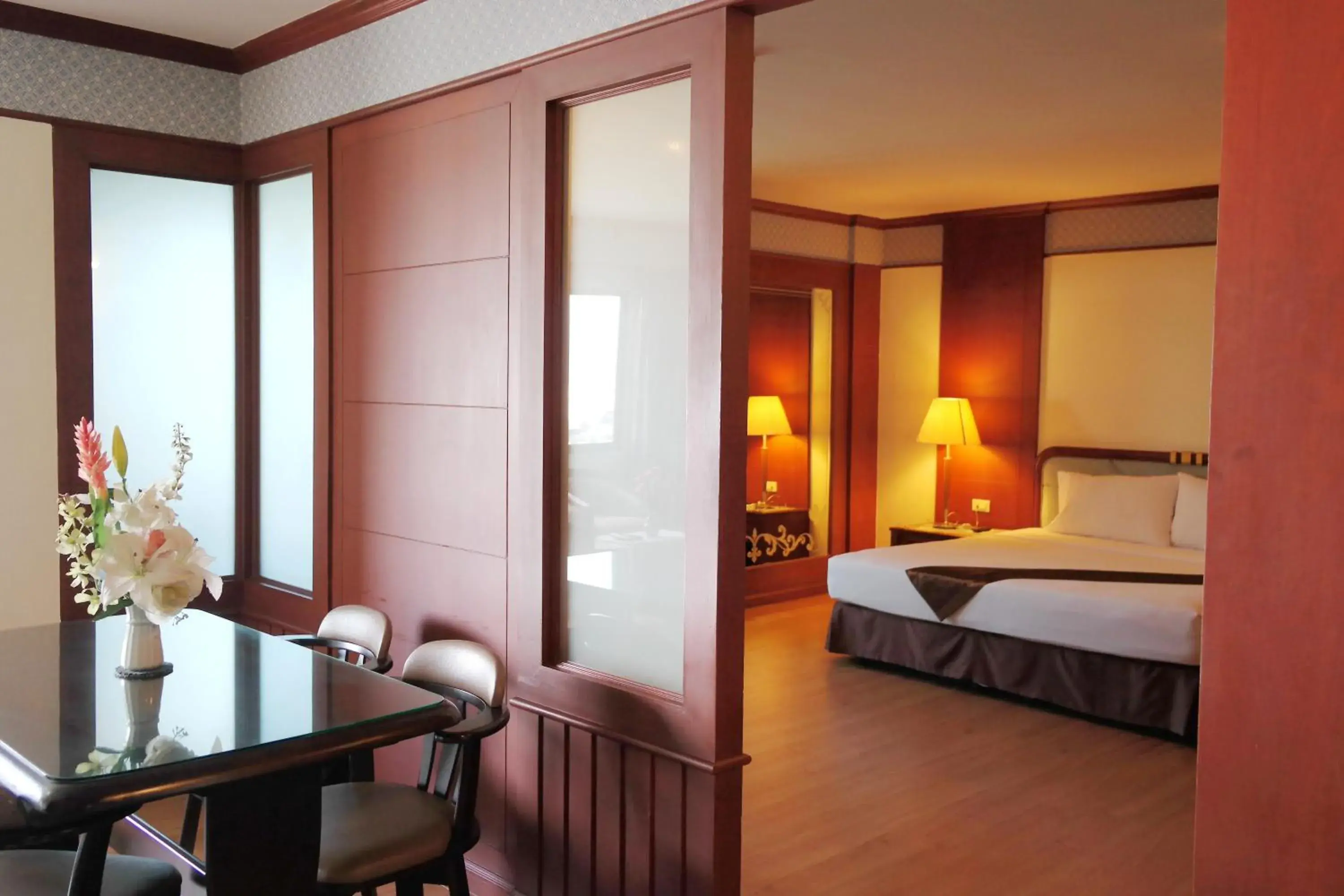 Bedroom in Grand Park Hotel (SHA Extra Plus)
