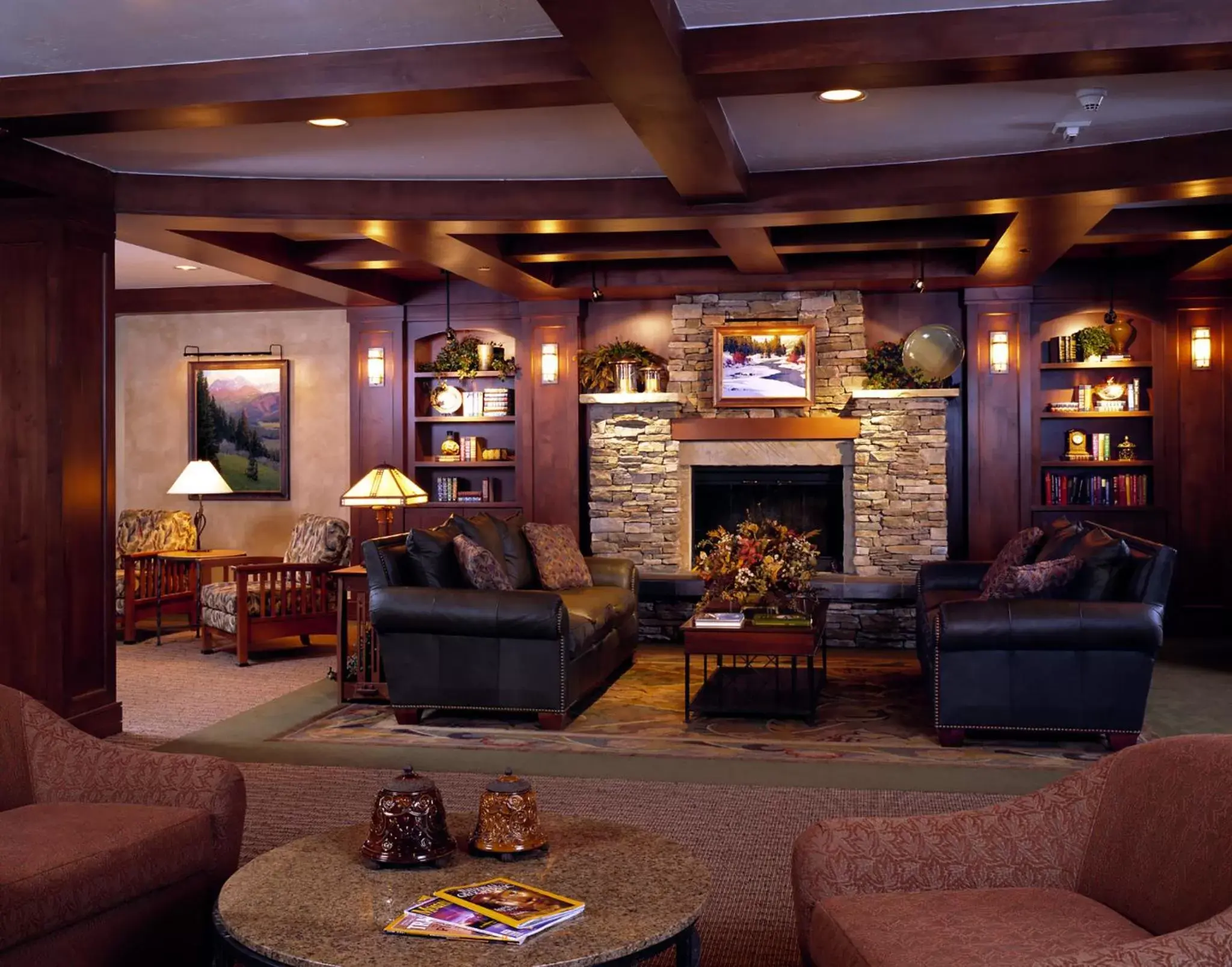 Lobby or reception, Lounge/Bar in Beaver Run Resort