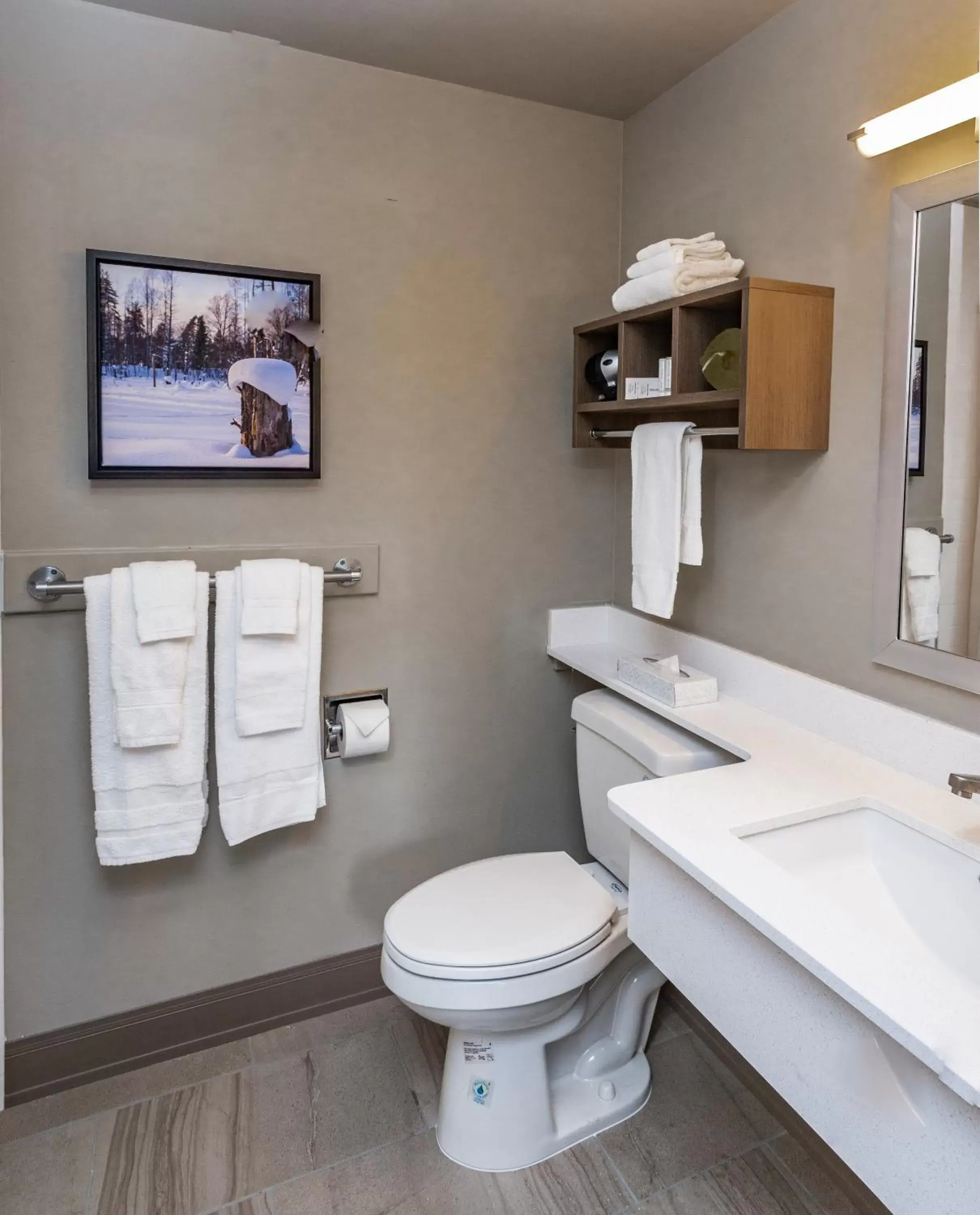 Bathroom in Bridgewater Hotel, Trademark Collection by Wyndham