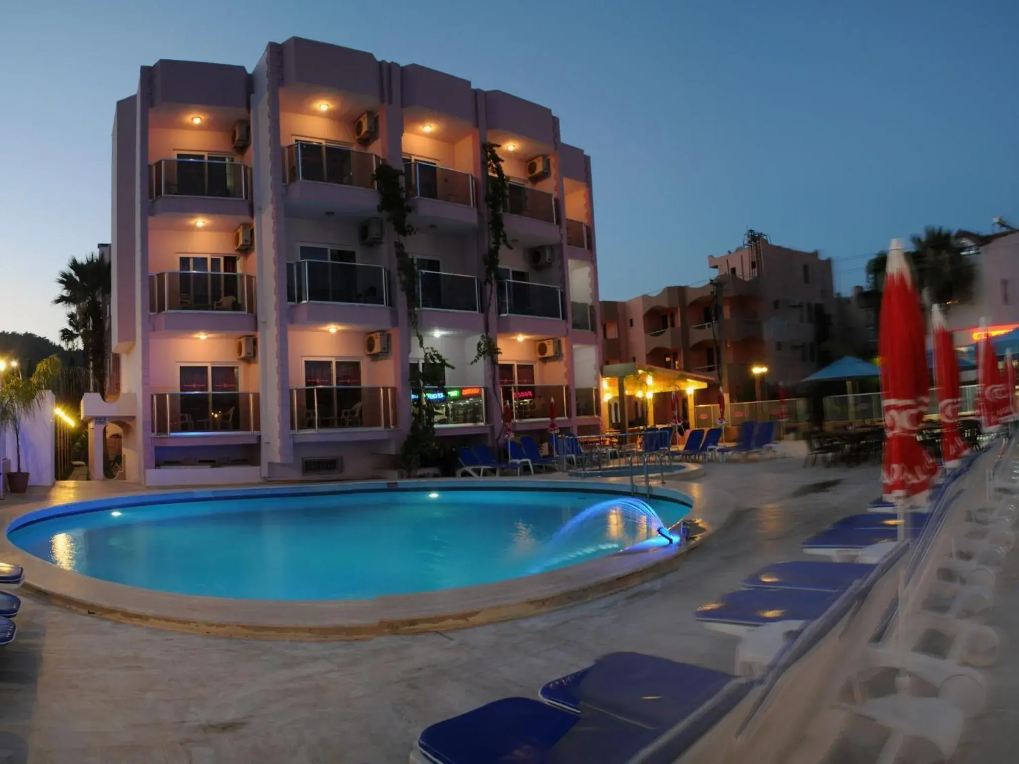 Swimming pool, Property Building in Rosy Hotel Marmaris