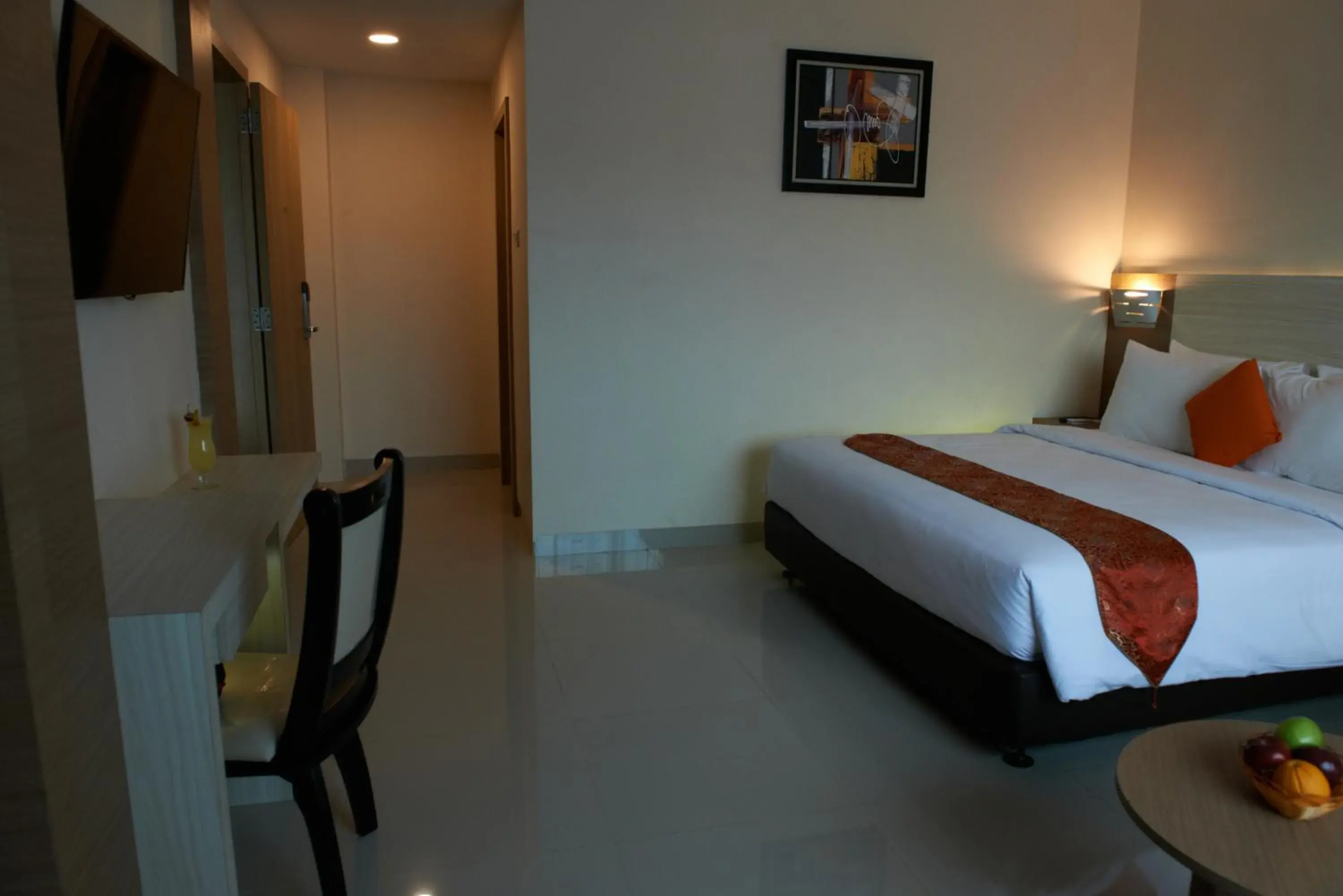 Bed in Winstar Hotel Pekanbaru