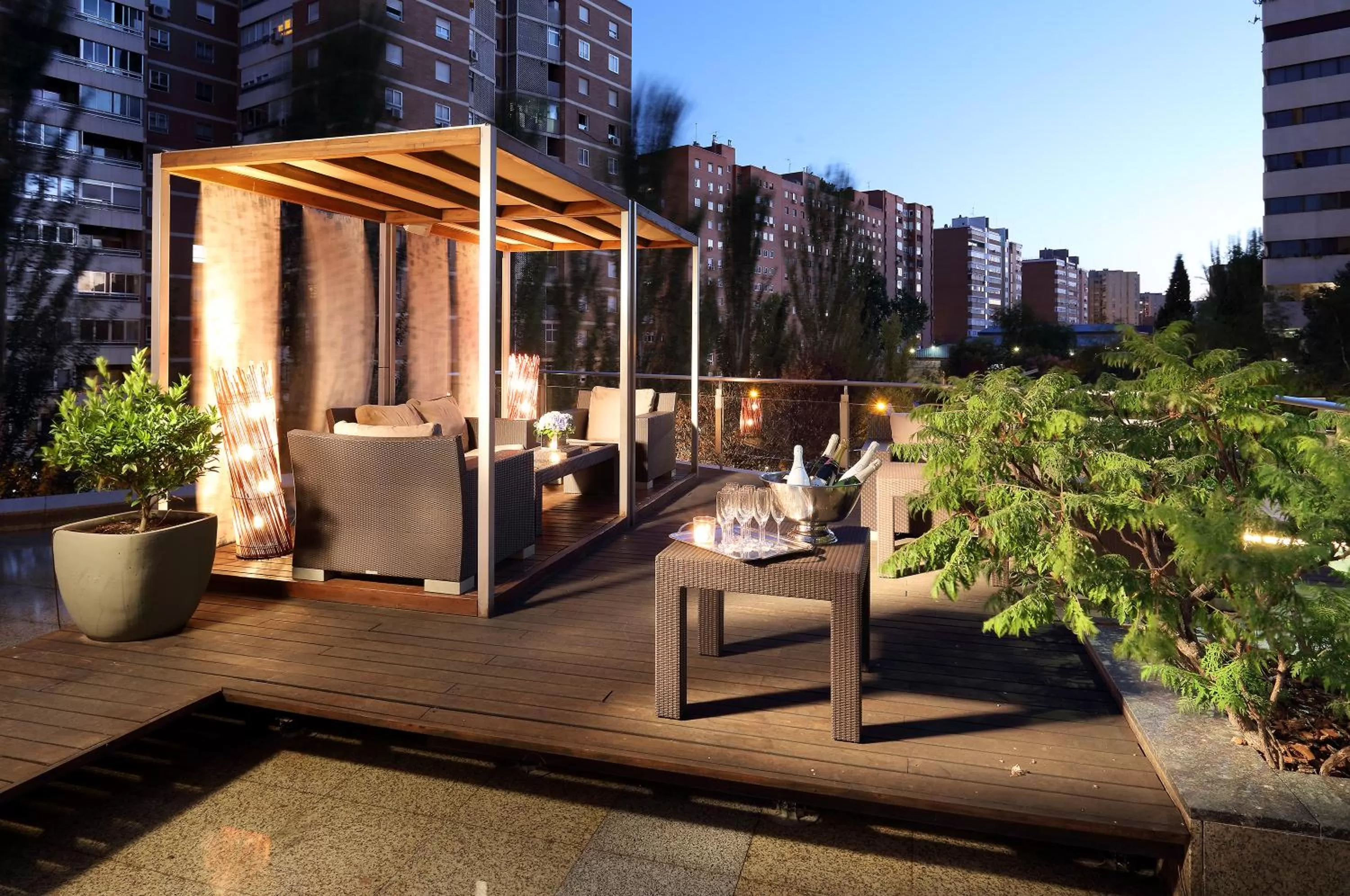 Off site in Eurostars Suites Mirasierra