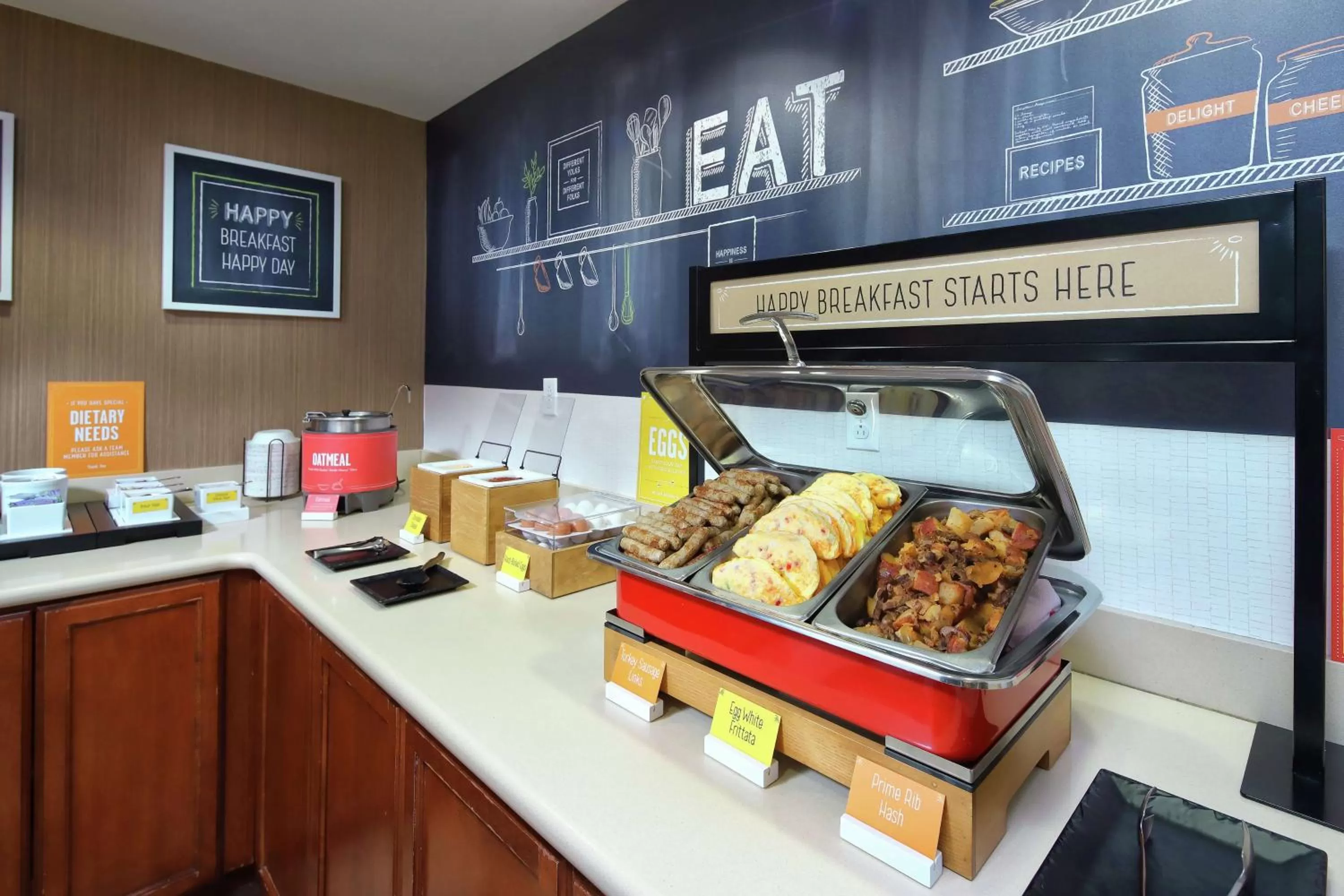 Breakfast in Hampton Inn & Suites Tucson East