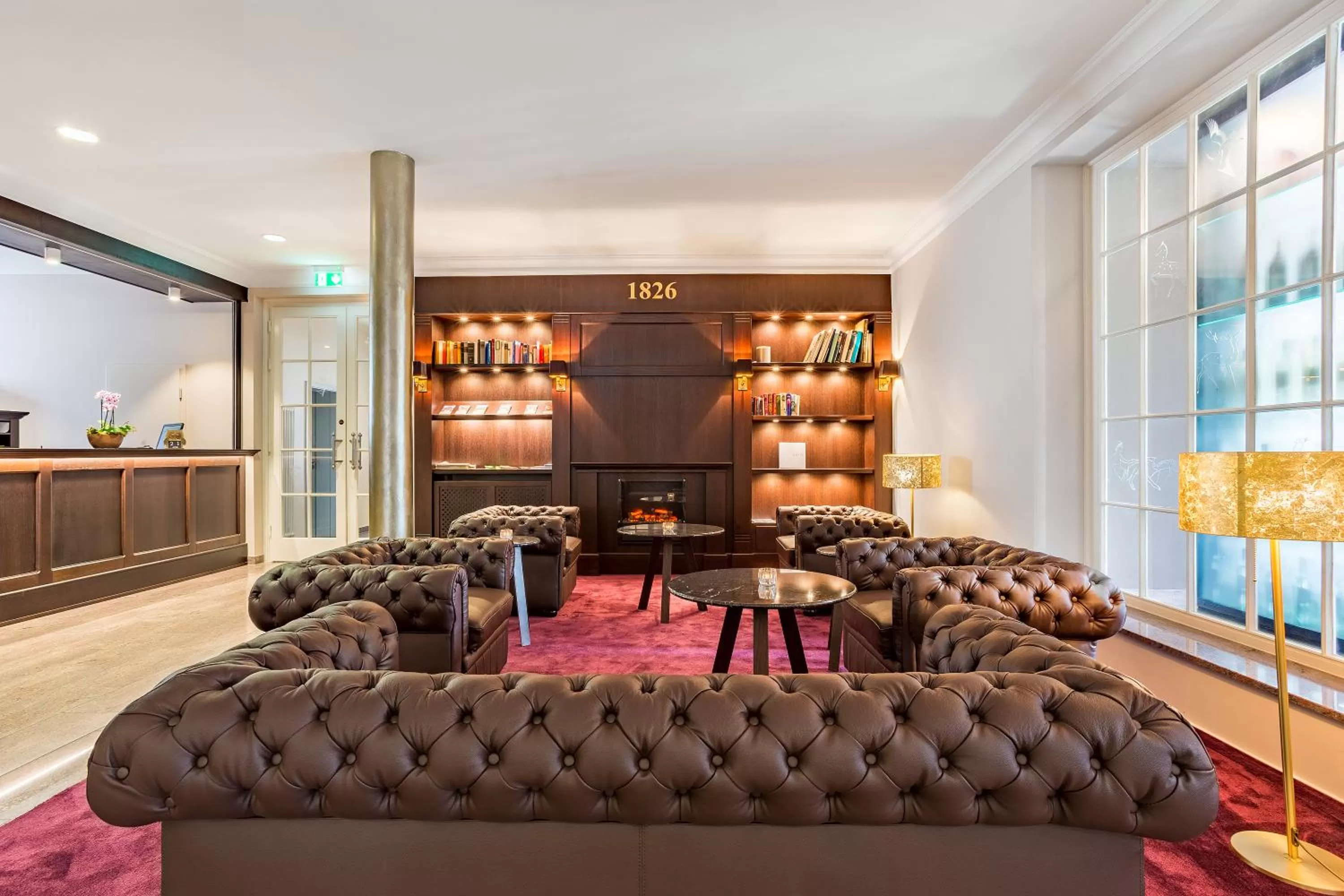 Lobby or reception in Kurhaushotel Bad Salzhausen