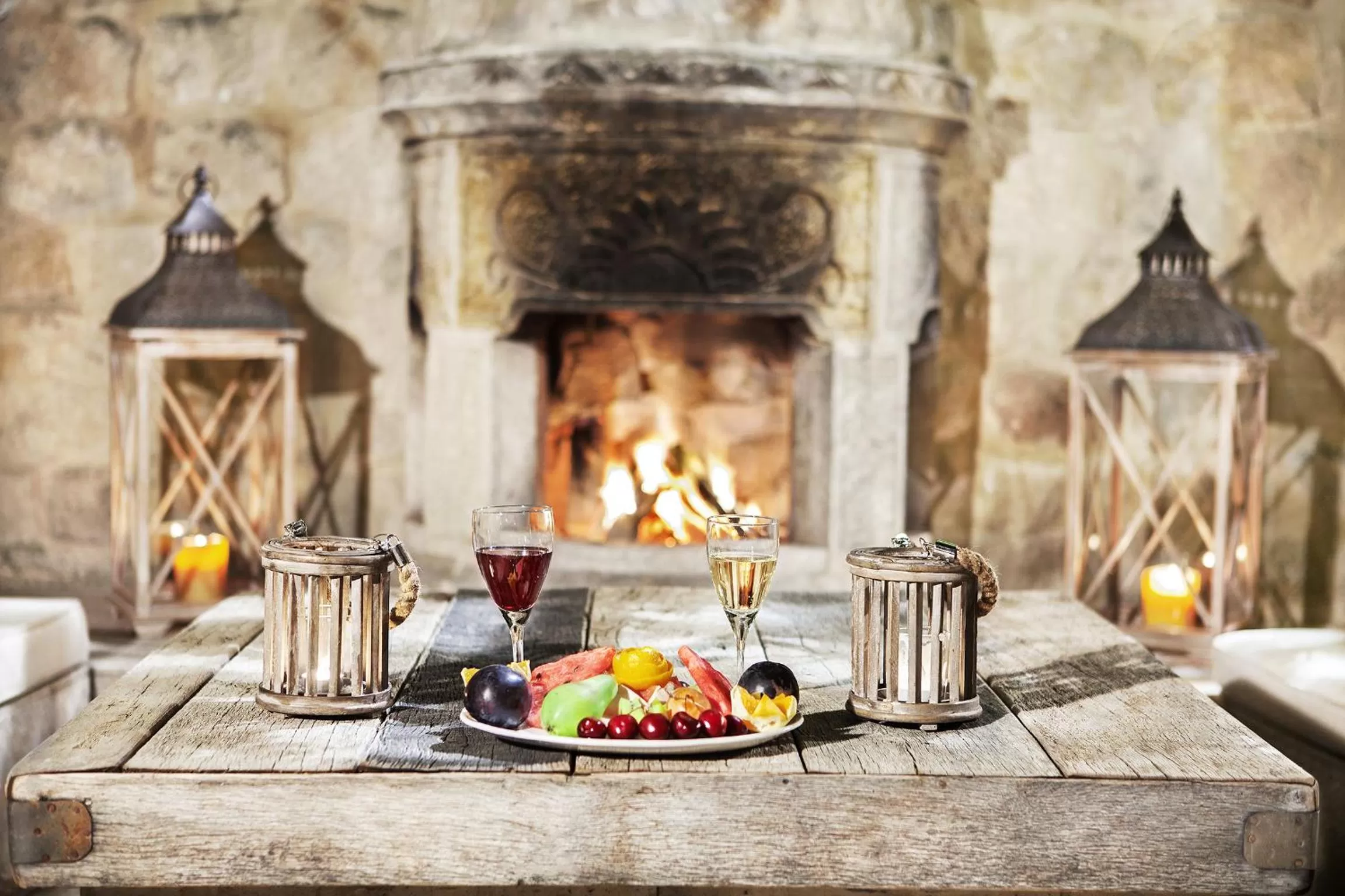 Patio in Yunak Evleri Cappadocia