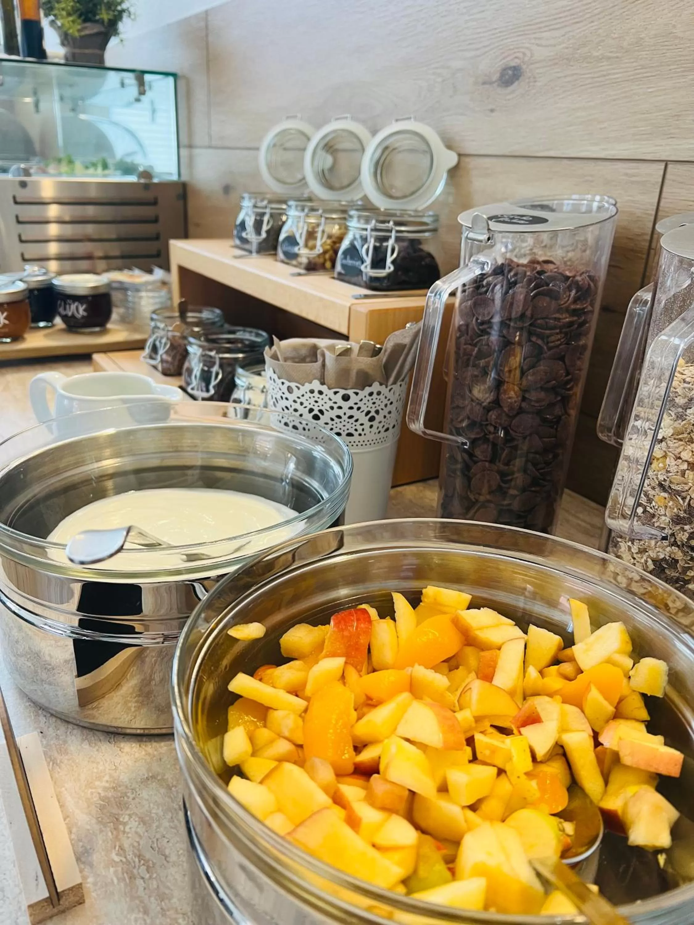 Buffet breakfast in Hotel Villa Ems