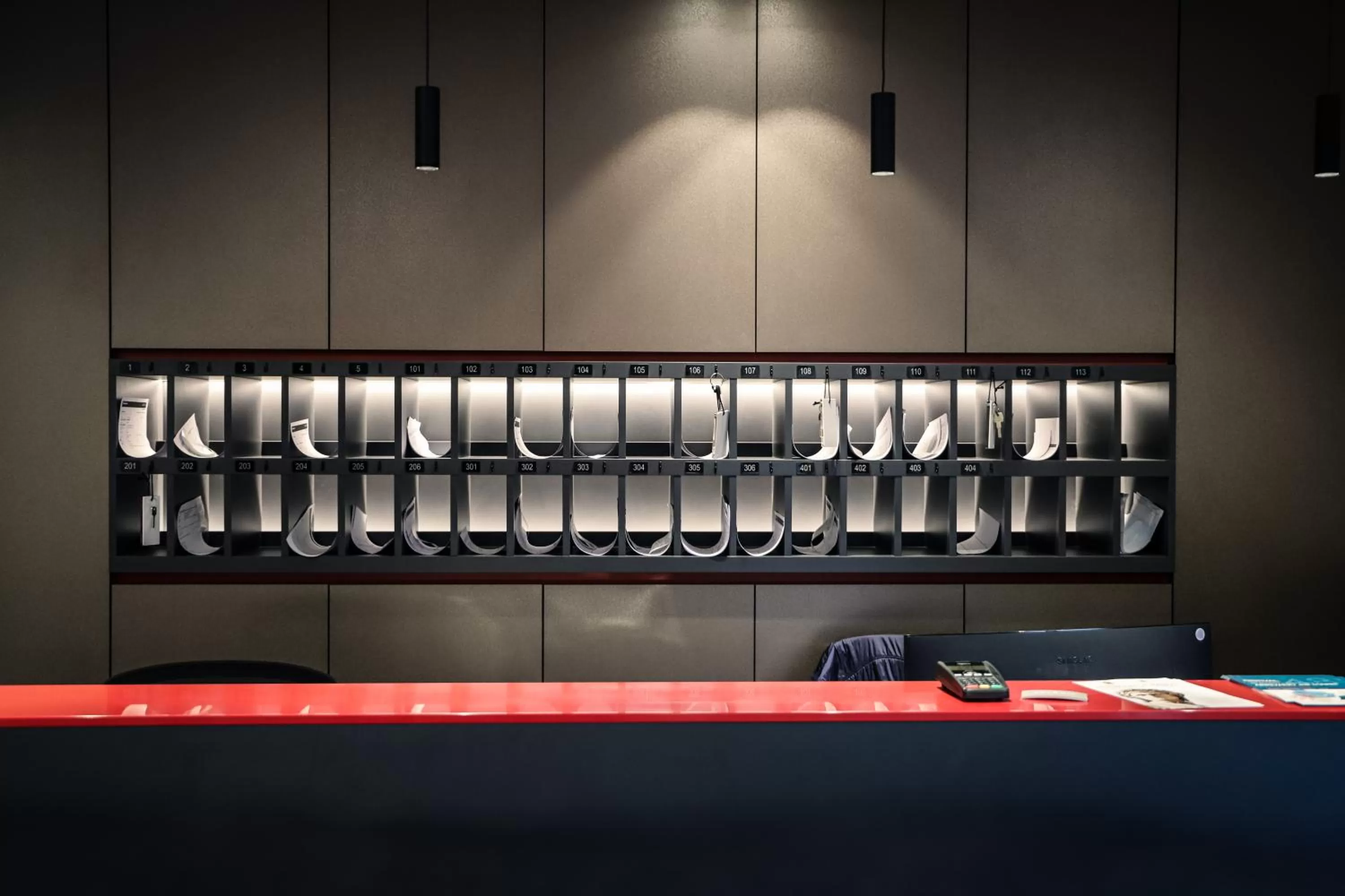 Lobby or reception in Hotel Astoria