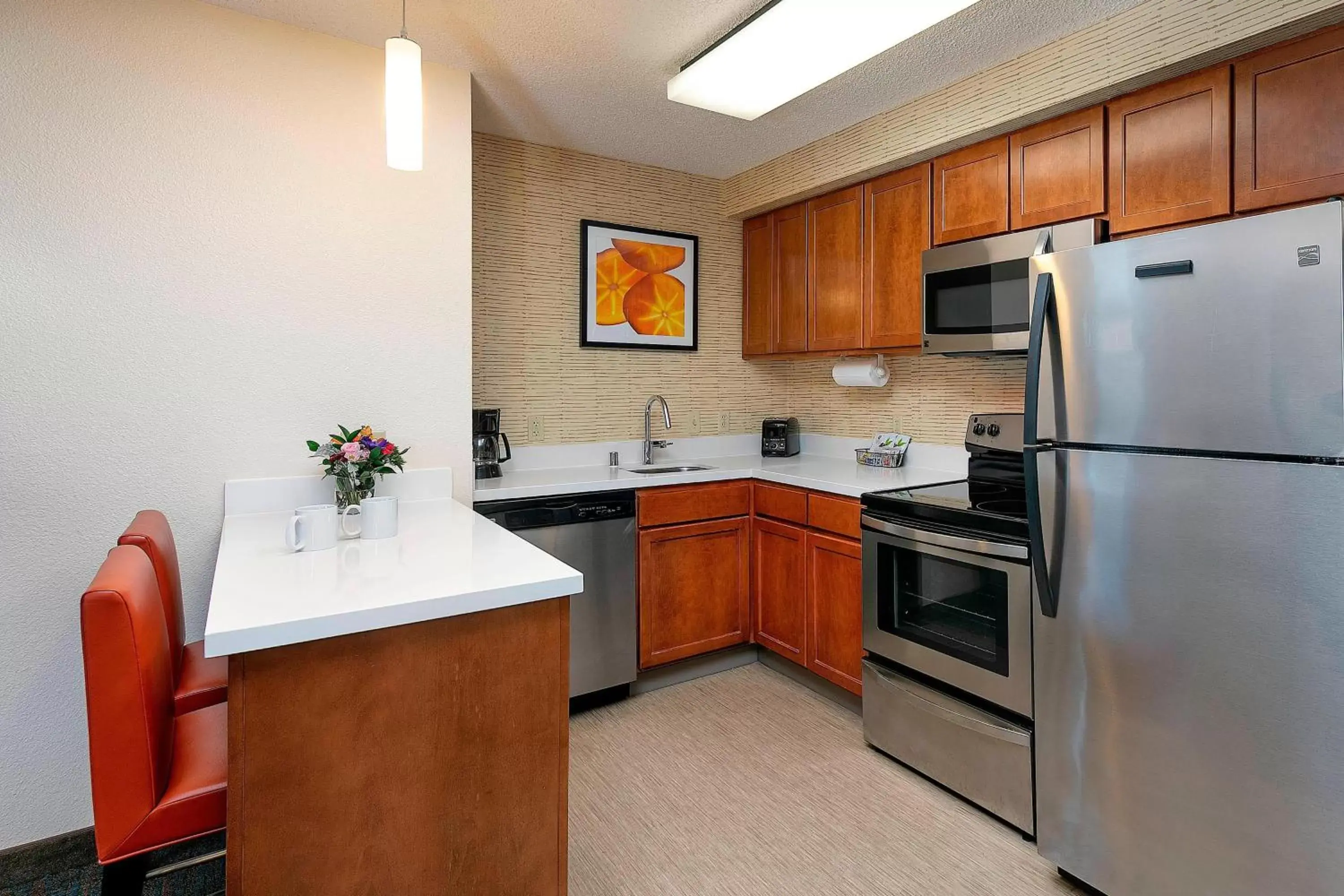 Kitchen or kitchenette, Kitchen/Kitchenette in Residence Inn Anaheim Hills Yorba Linda