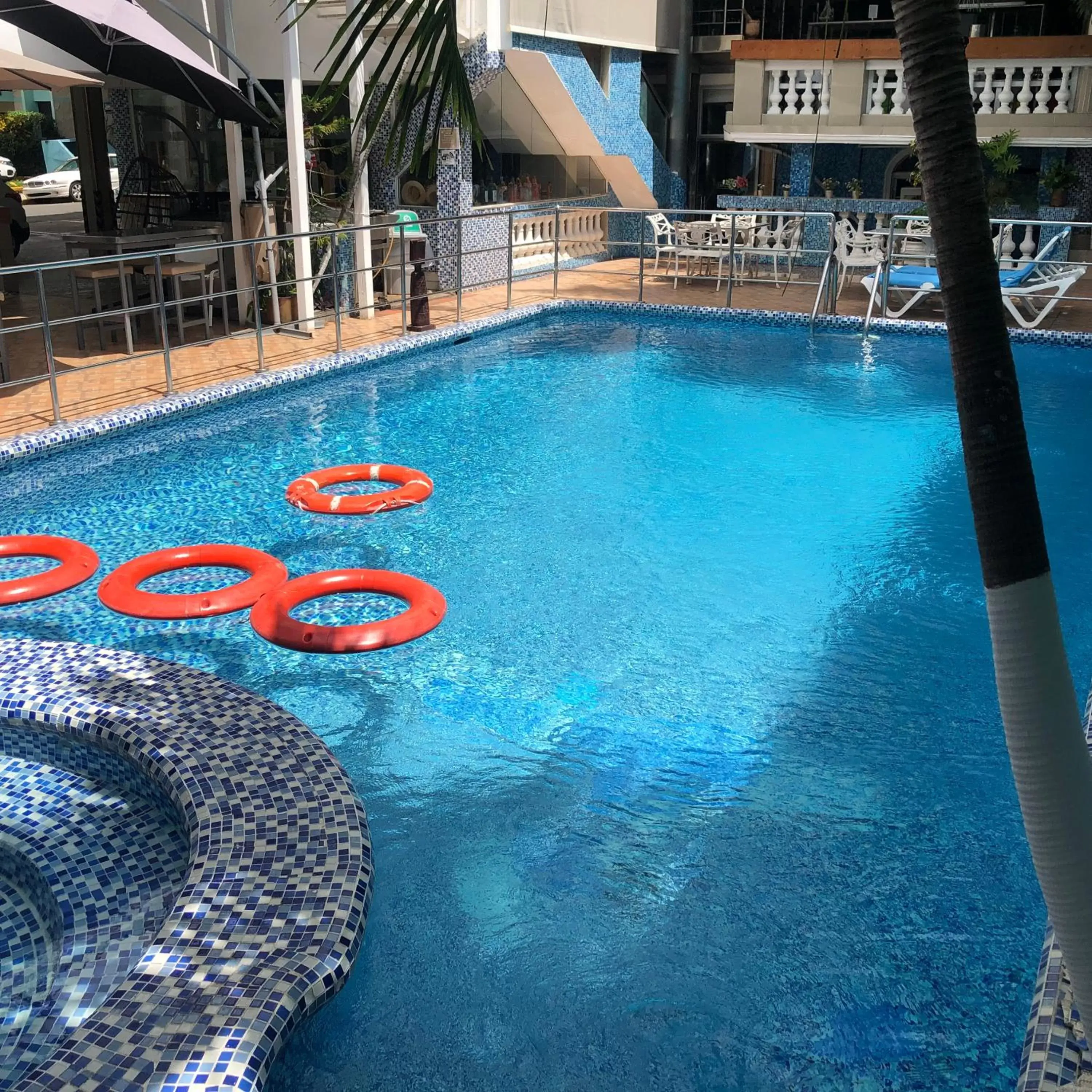 Swimming Pool in Hotel La Casona Dorada