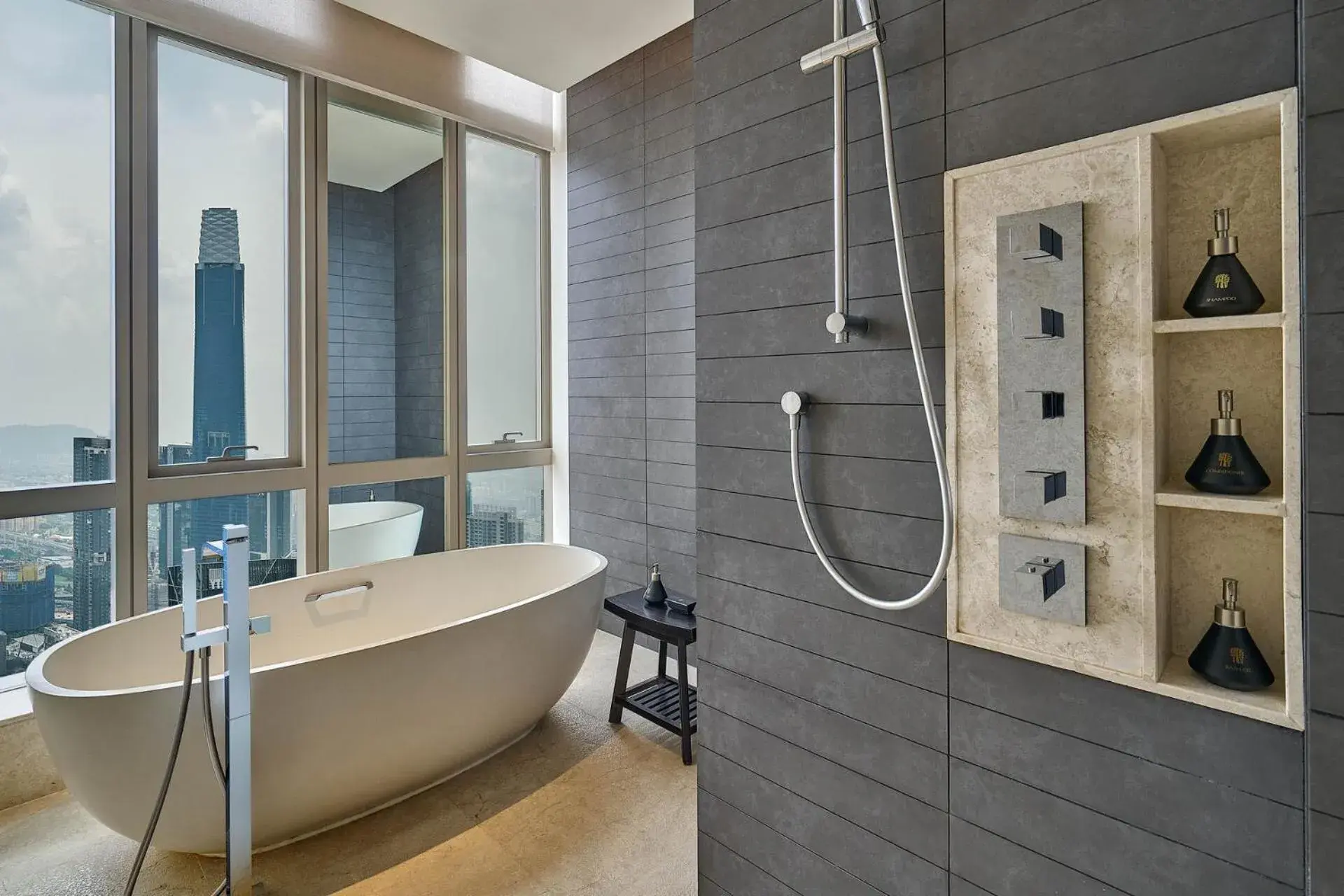 Bathroom in Banyan Tree Kuala Lumpur