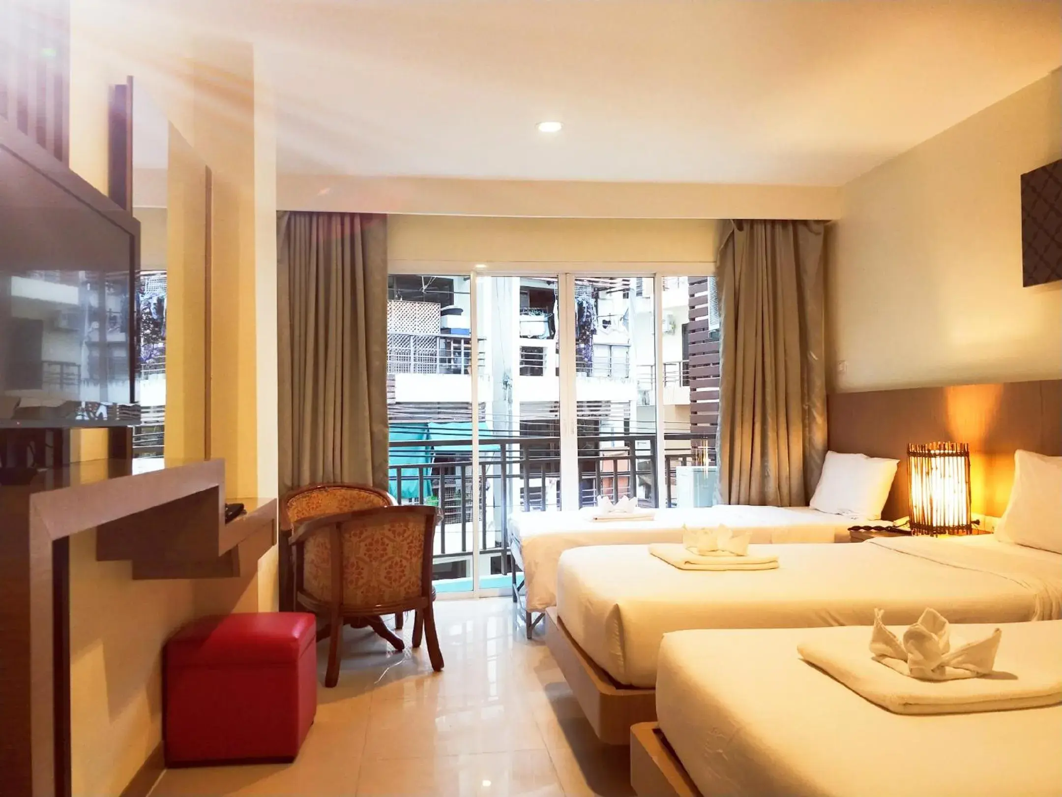 Bed in Pimrada Hotel Bed in Pimrada Hotel