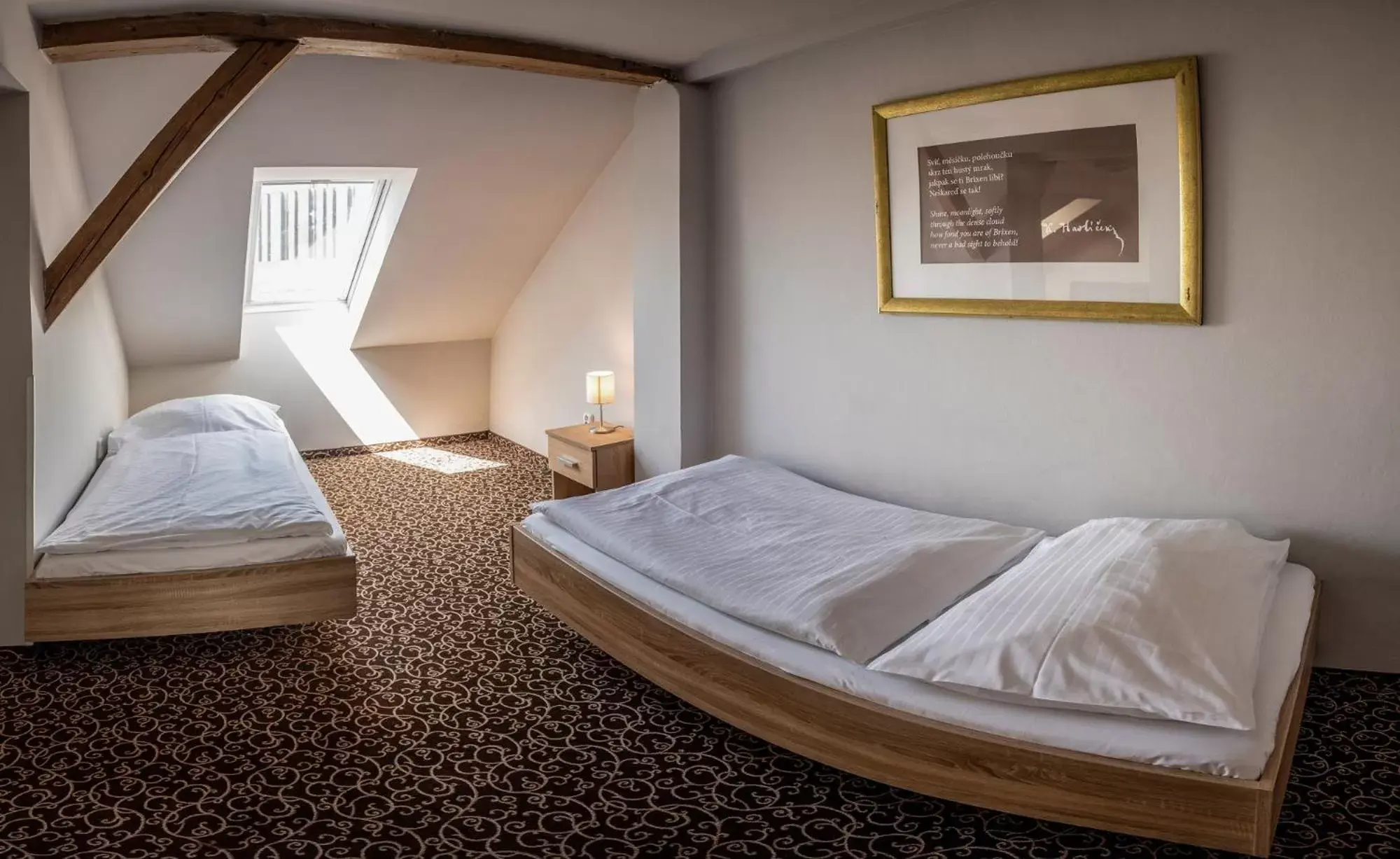 Bedroom, Bed in Hotel Brixen