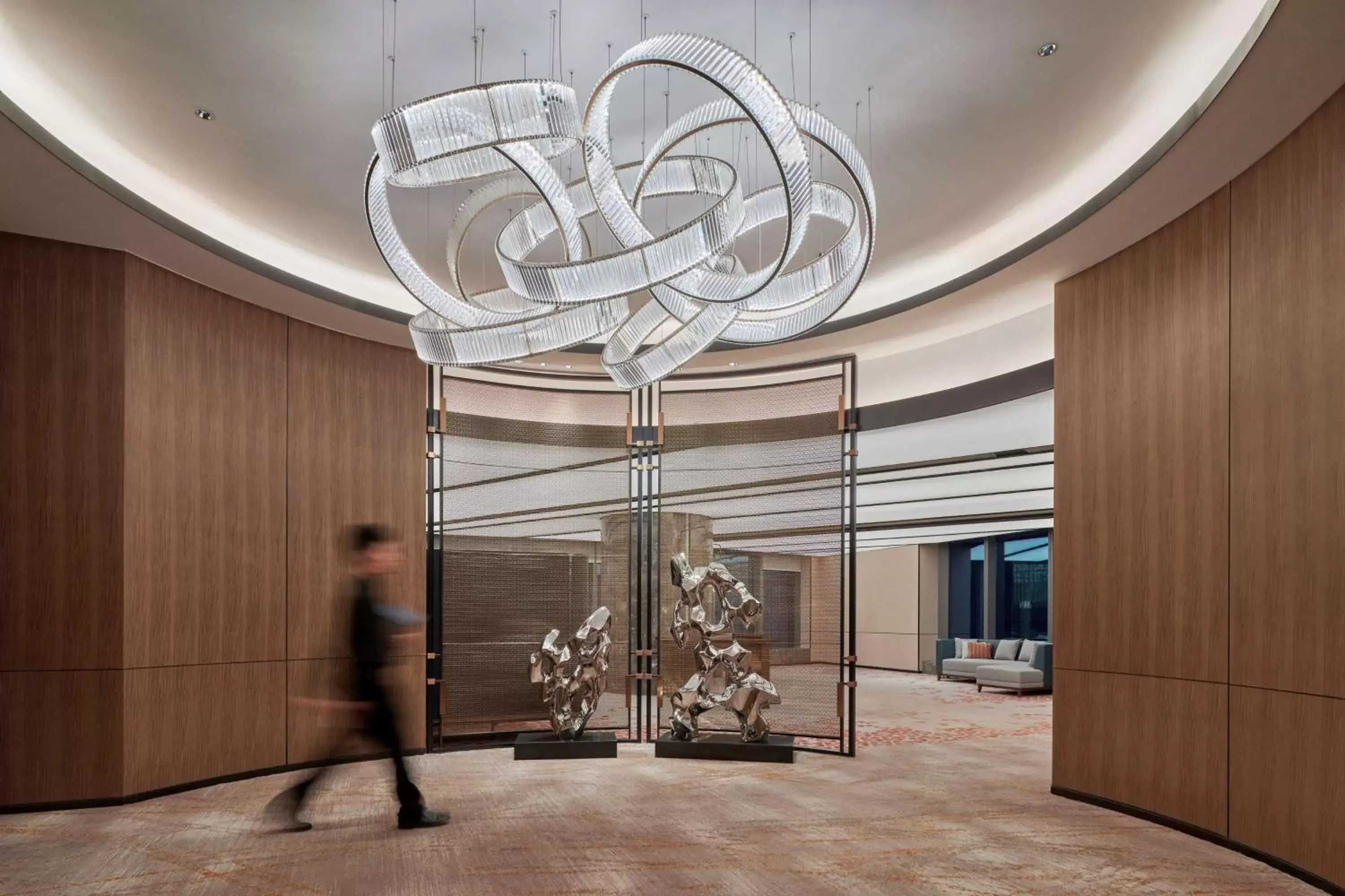 Lobby or reception, Fitness Center/Facilities in Hilton Changsha Riverside