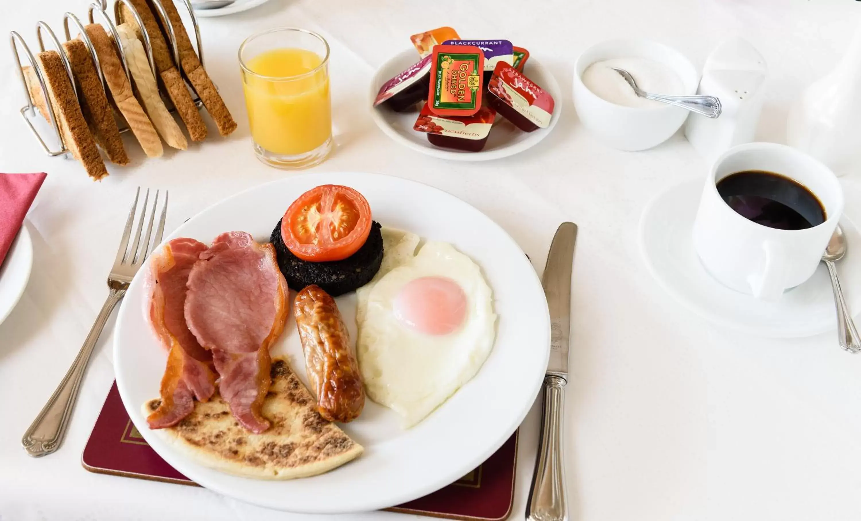 Food close-up in Sunbank House Metro Hotel