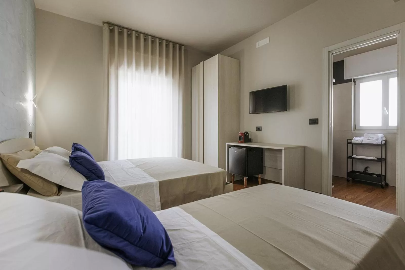 Bed in APULIA BLUE APARTEMENTS & B&B