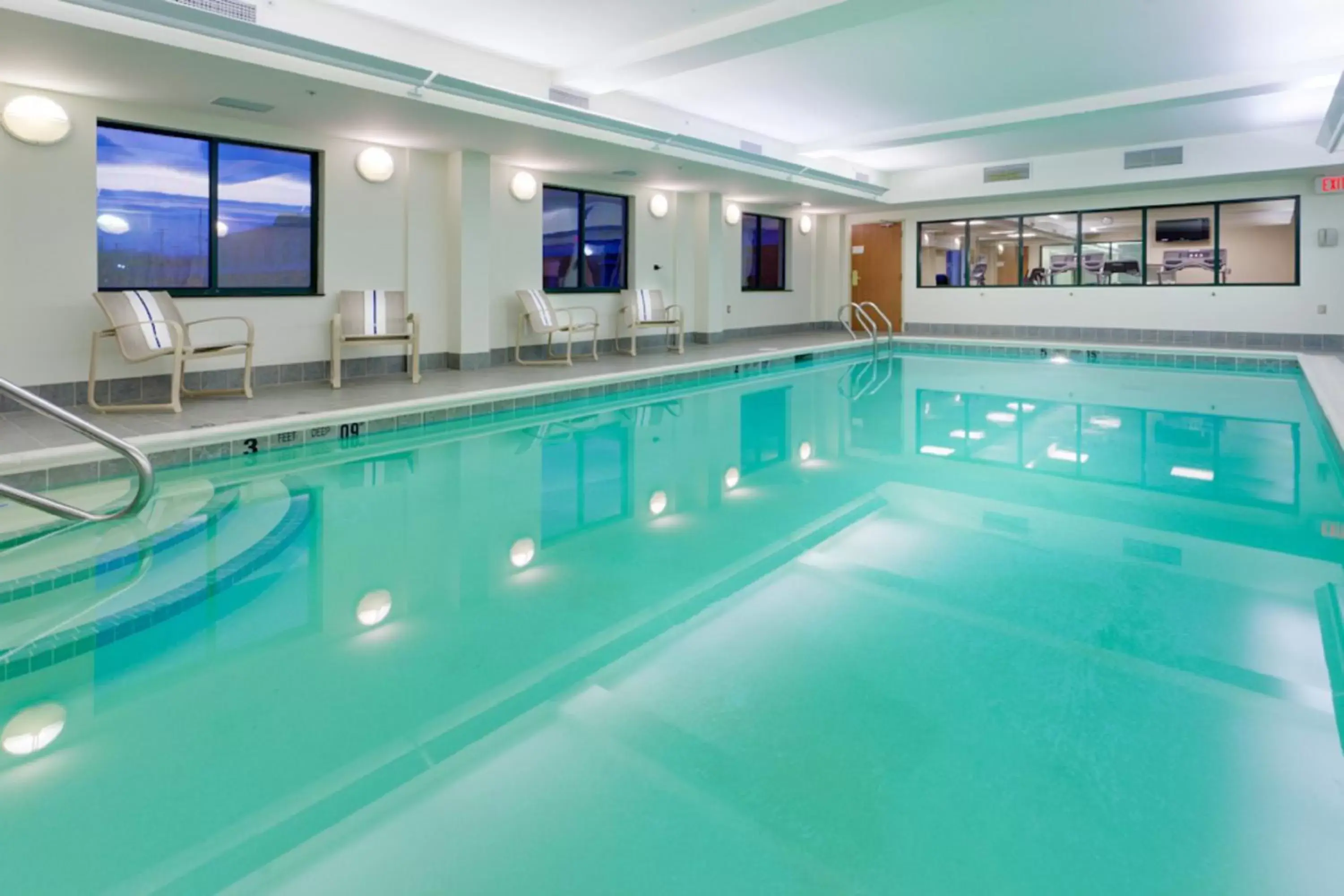 Swimming Pool in Holiday Inn Express Rochester-Victor, an IHG Hotel