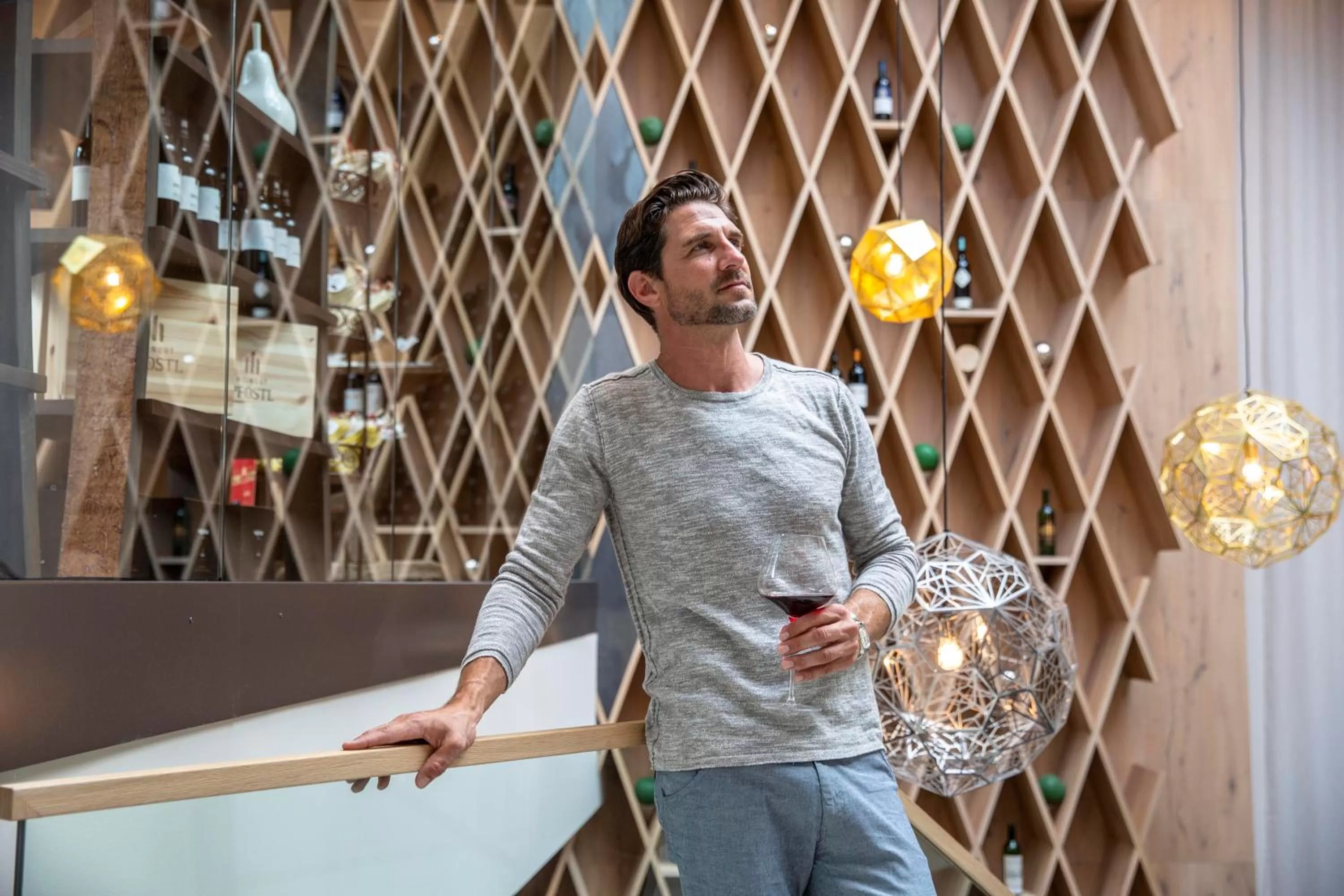 Lounge or bar in Hotel Rosengarten (Schenna Resort)