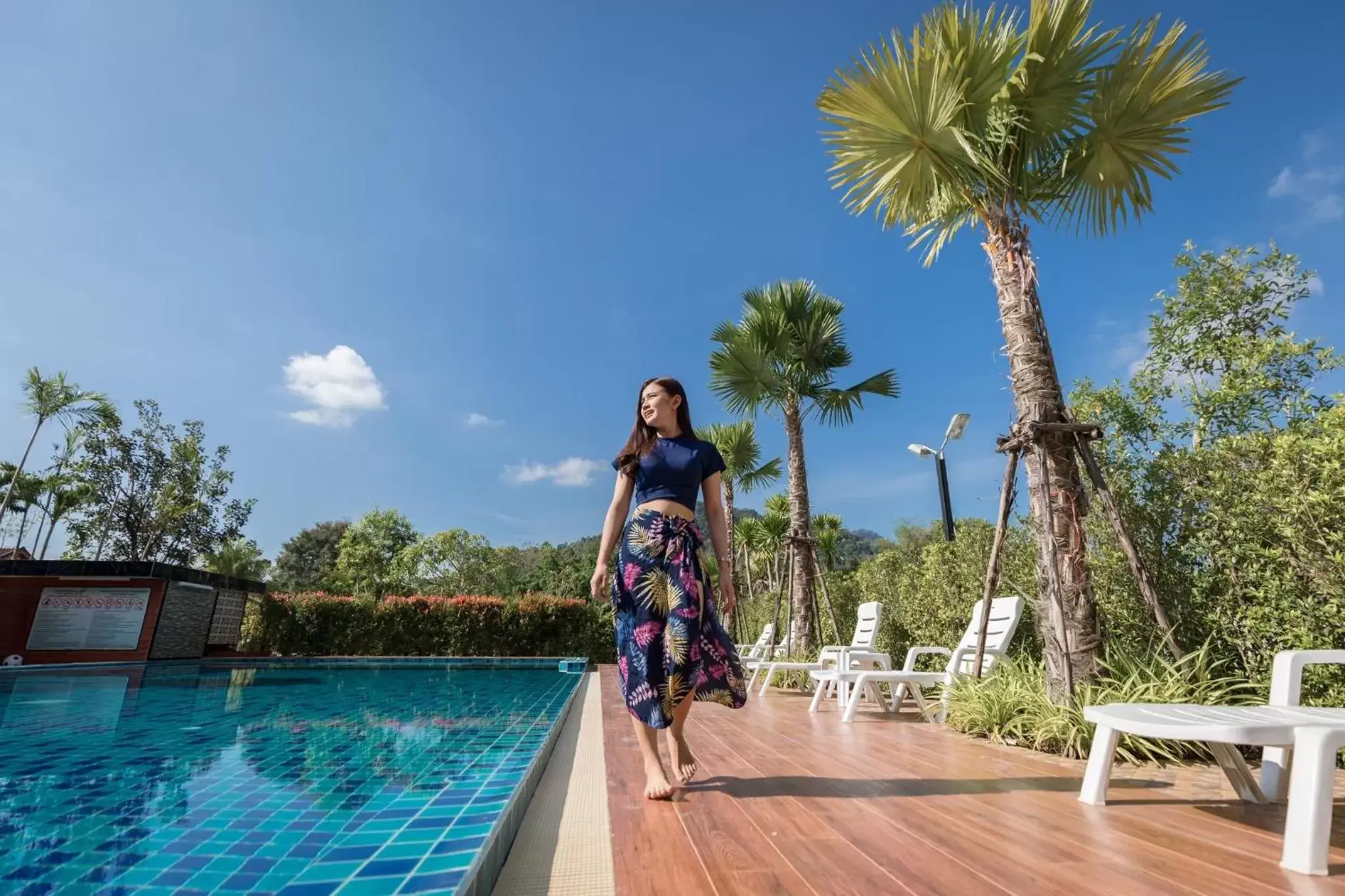 Swimming Pool in Khaosok Rainforest Resort