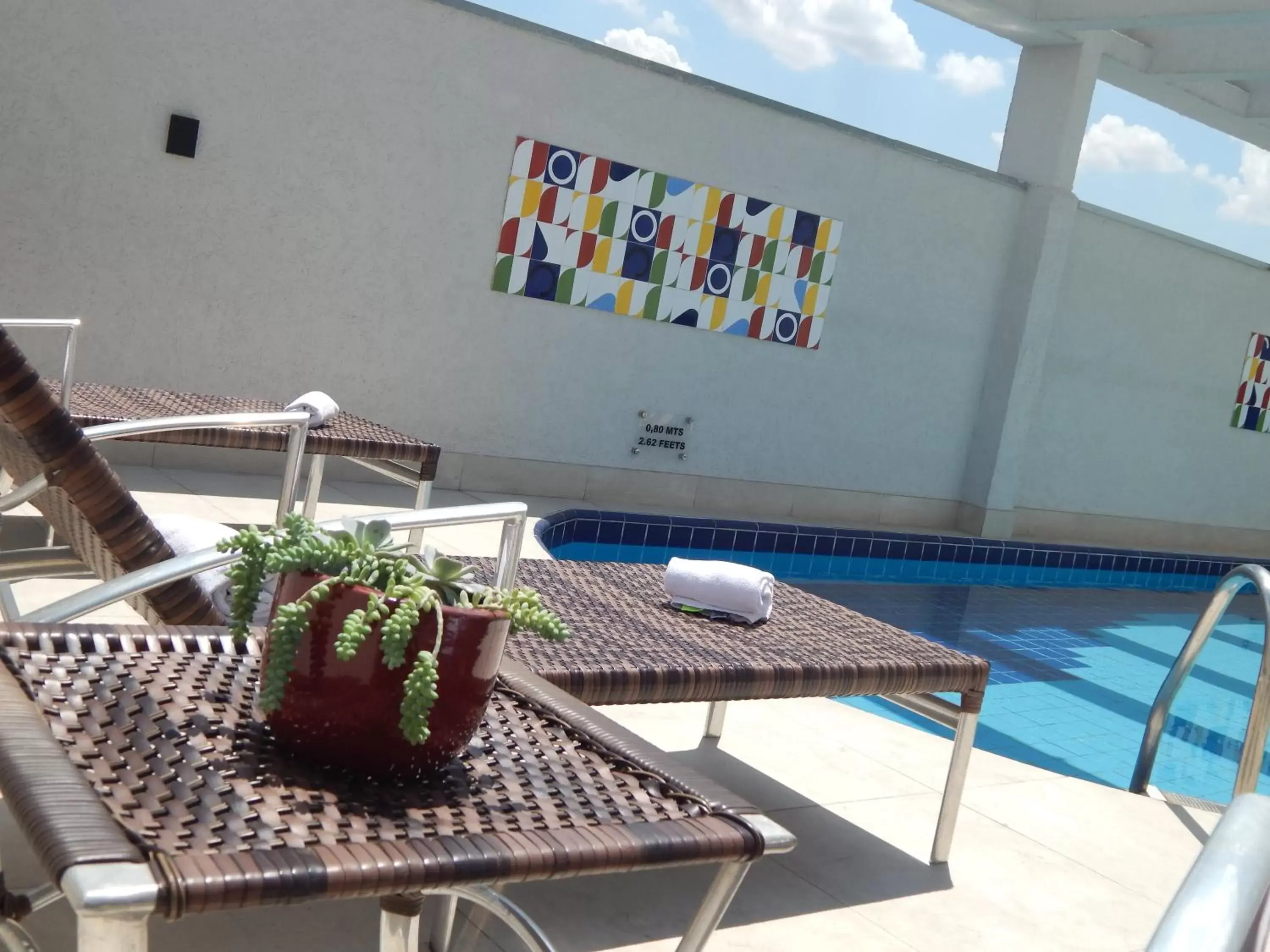 Swimming Pool in Mercure Sao Paulo Moema