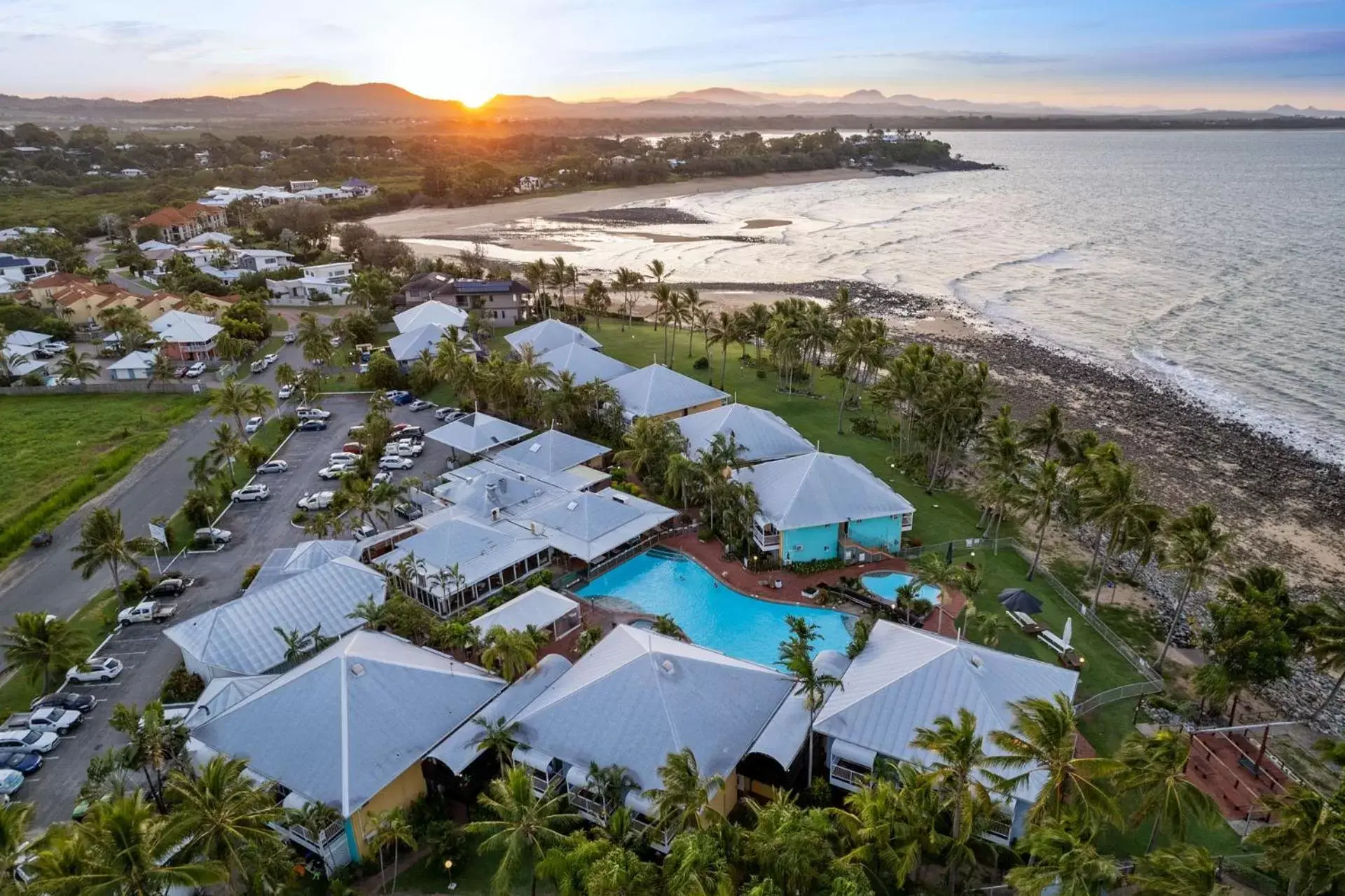 Bird's eye view, Pool View in The Resort at Dolphin Heads