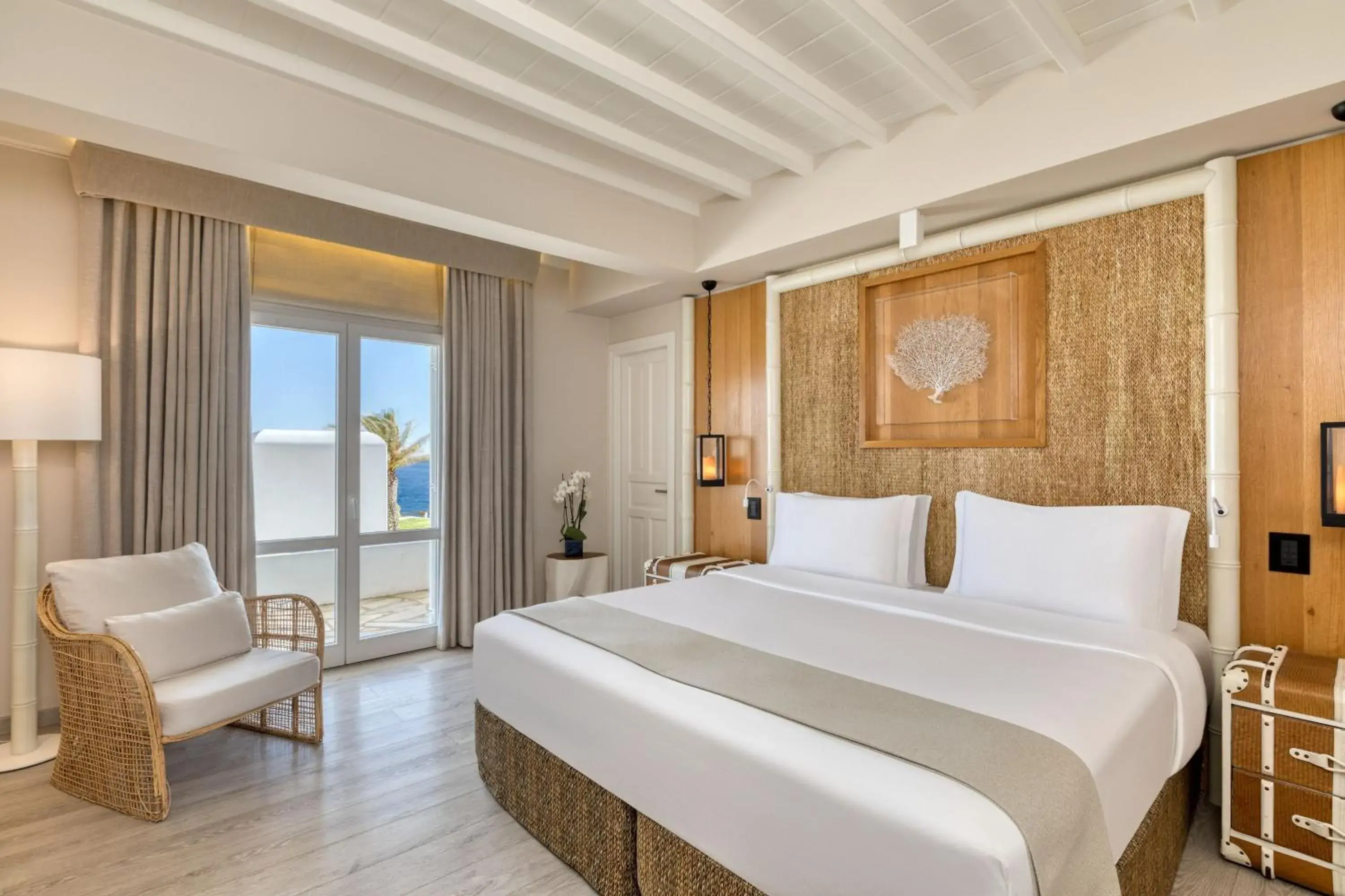 Photo of the whole room, Bed in Santa Marina, a Luxury Collection Resort, Mykonos