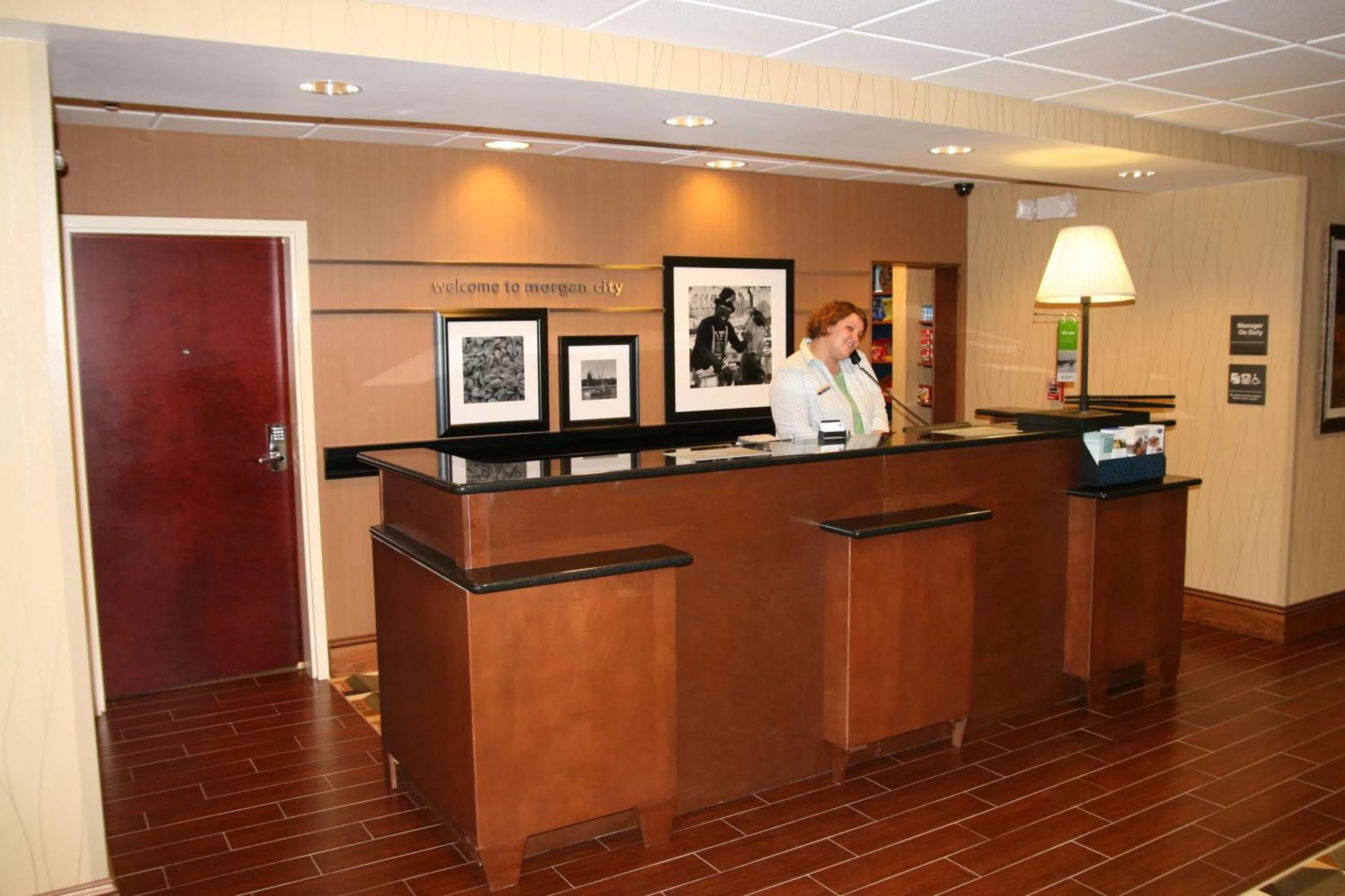Lobby or reception in Hampton Inn & Suites Morgan City