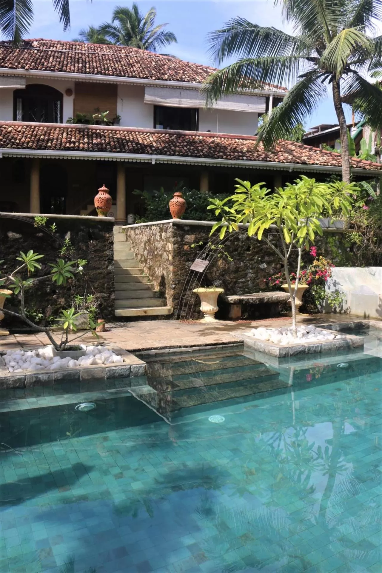 Swimming pool in The Spice House Mirissa
